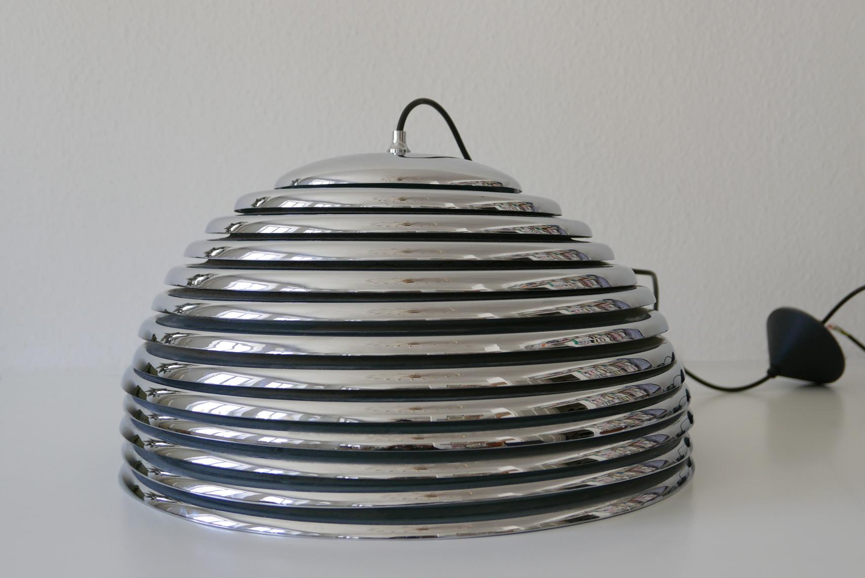 Extra Large Midcentury Saturno Pendant Lamp by Kazuo Motozawa for Staff Leuchten For Sale 7