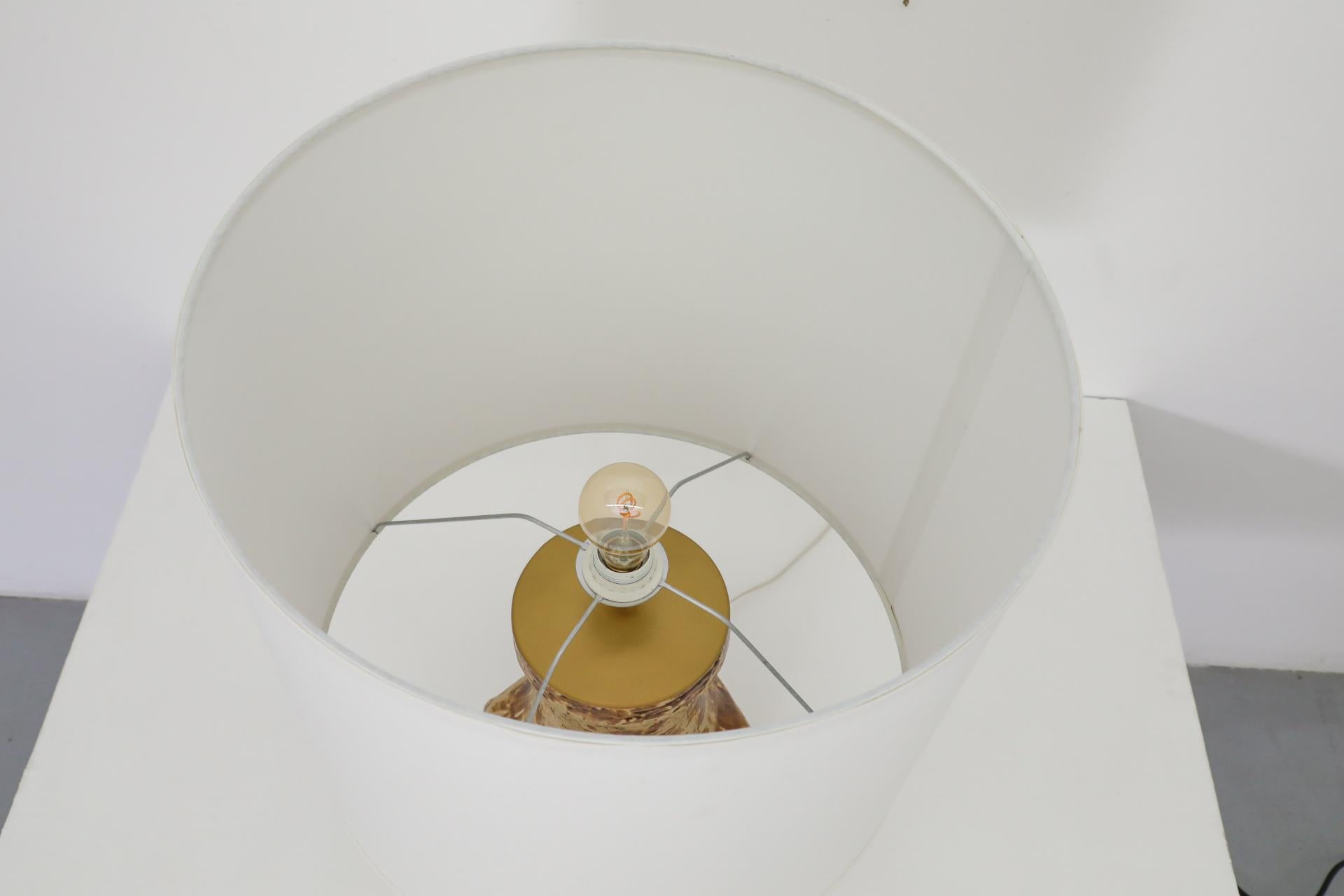XL Mid-Century West German Table Lamp Designed by Bodo Mans For Sale 3