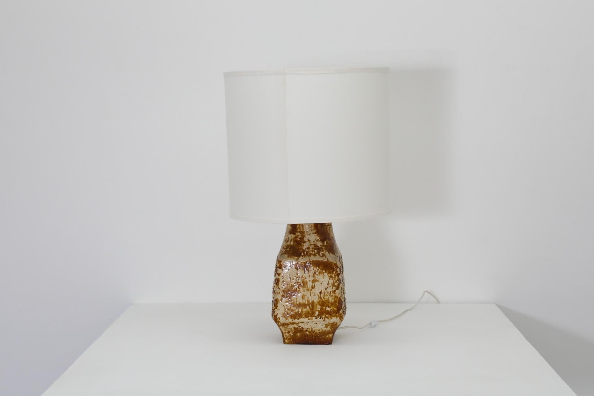 XL Mid-Century West German Table Lamp Designed by Bodo Mans In Good Condition For Sale In Los Angeles, CA