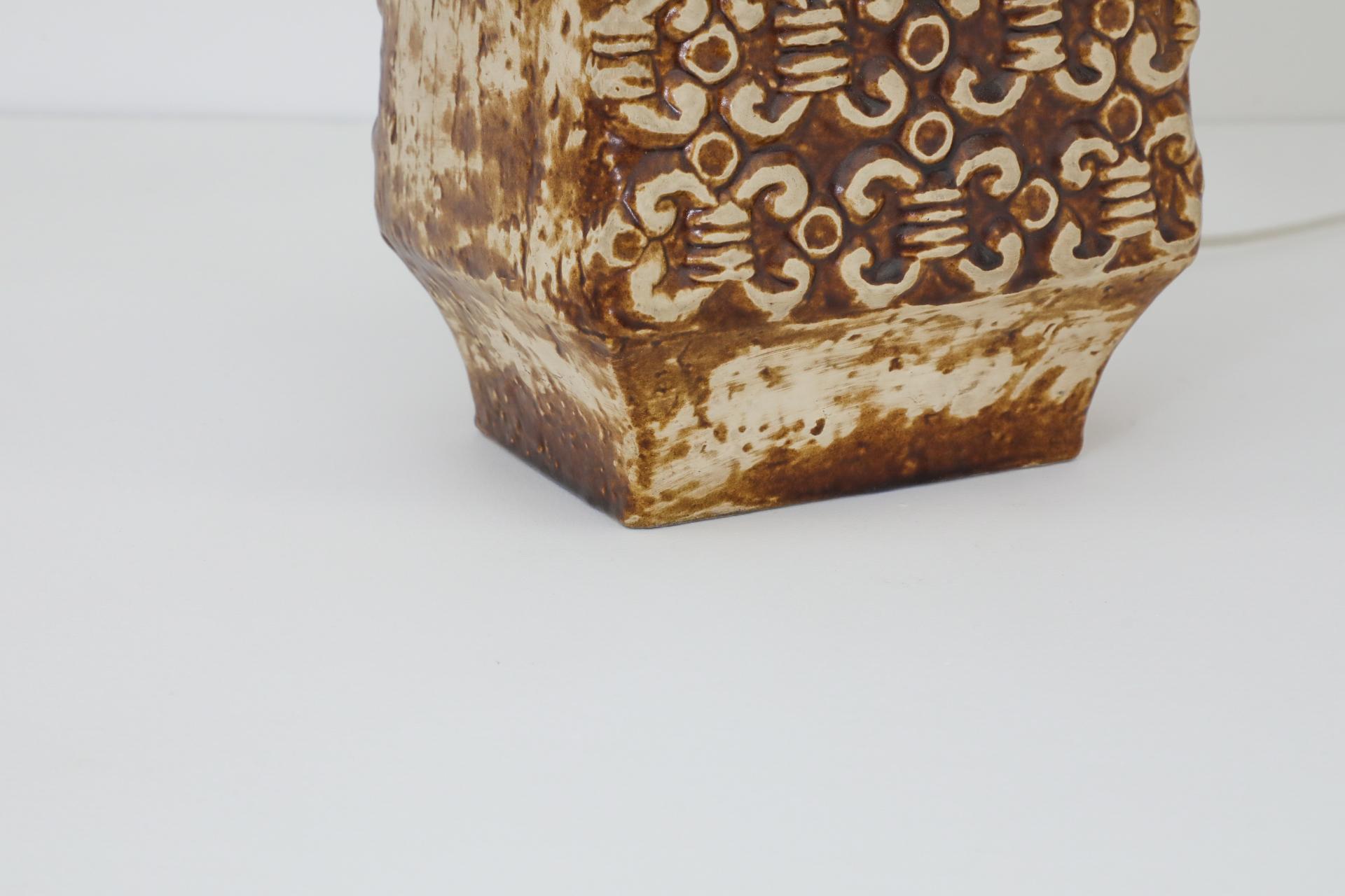XL Mid-Century West German Table Lamp Designed by Bodo Mans For Sale 2