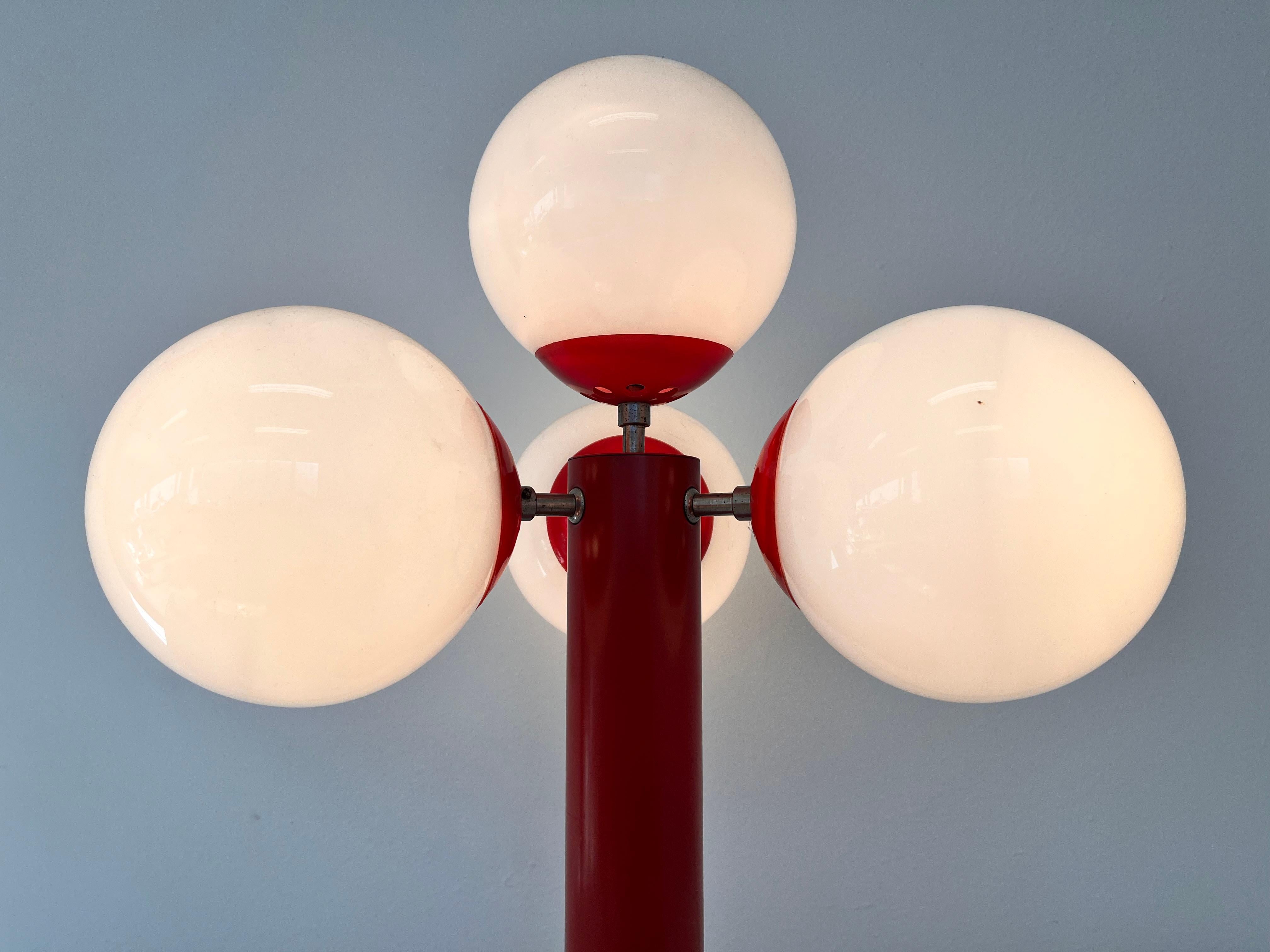 Ère spatiale Lampe de bureau XL de l'ère spatiale, Spoutnik ou Atome, 1970 - Allemagne en vente