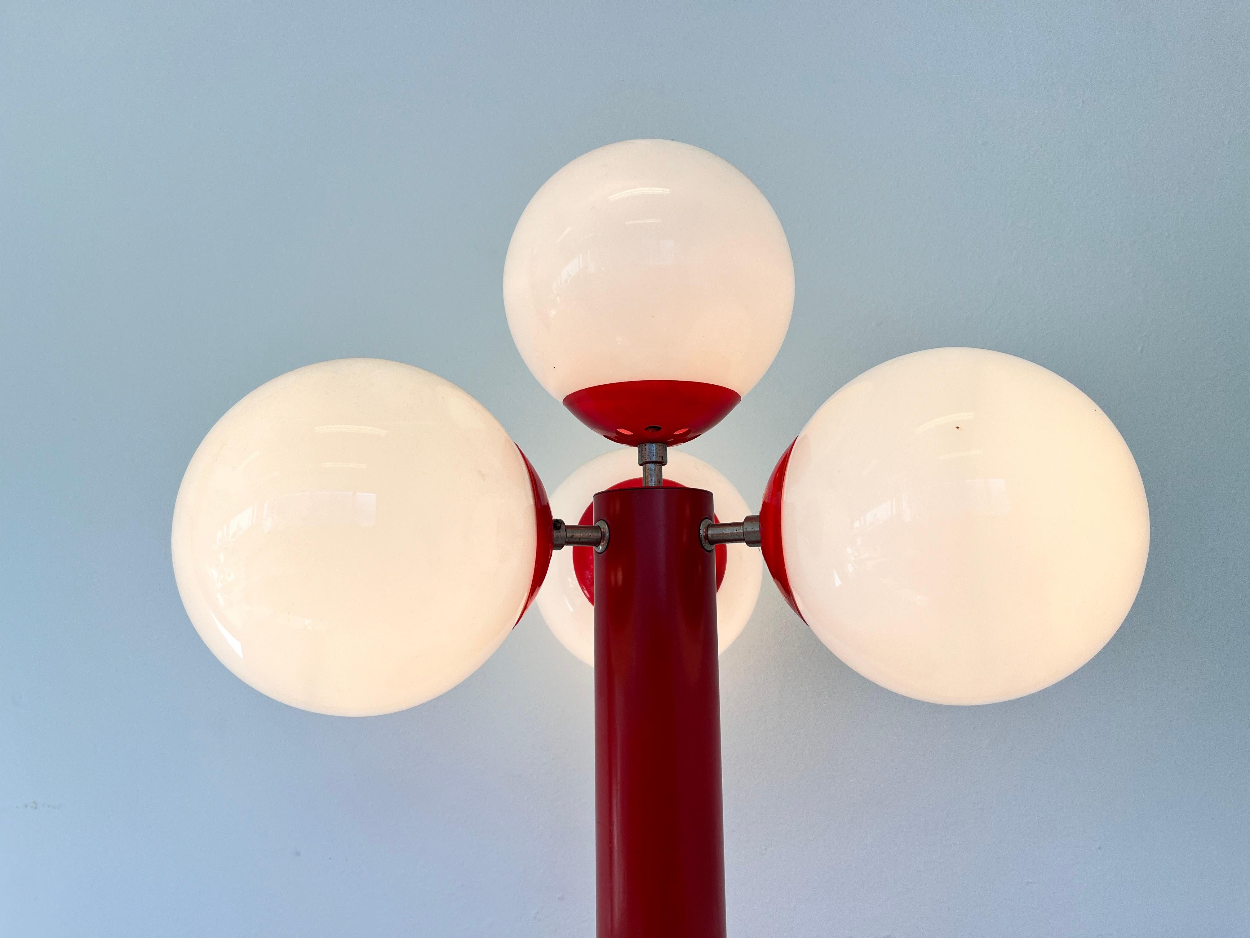 Lampe de bureau XL de l'ère spatiale, Spoutnik ou Atome, 1970 - Allemagne Bon état - En vente à Praha, CZ