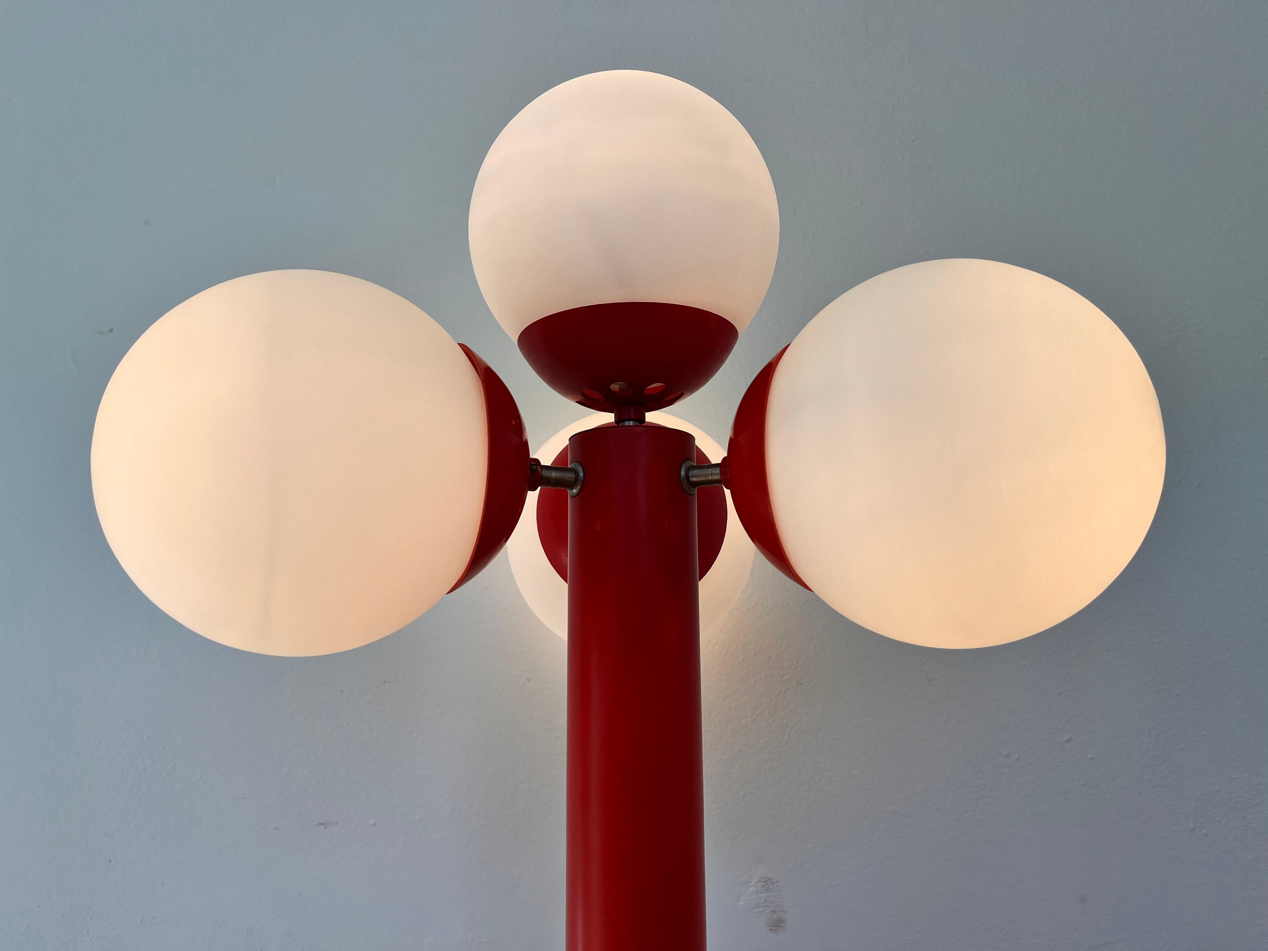 Lampe de bureau XL de l'ère spatiale, Spoutnik ou Atome, 1970 - Allemagne Bon état - En vente à Praha, CZ