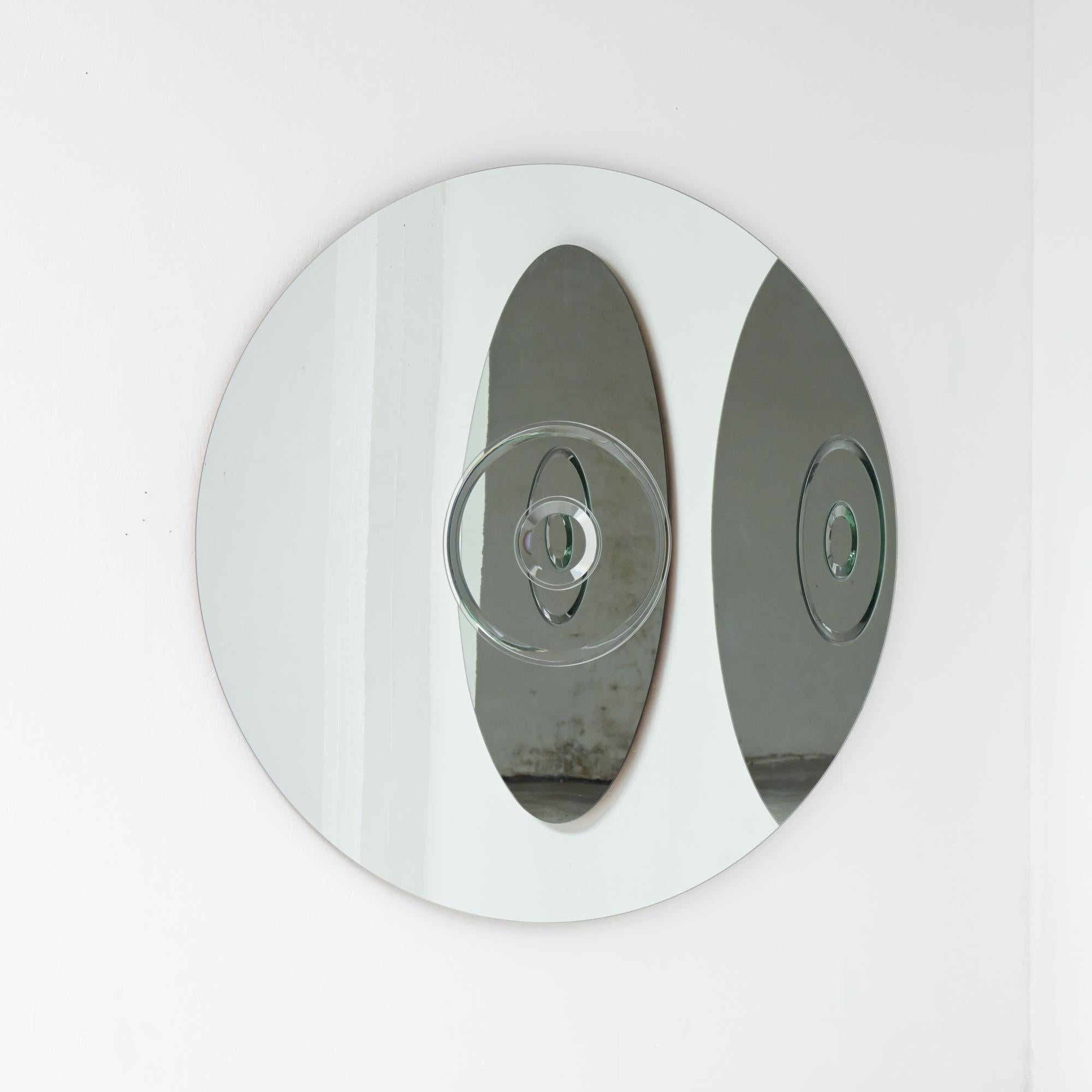 XL Mirror Installation by Michel Martens For Sale 2