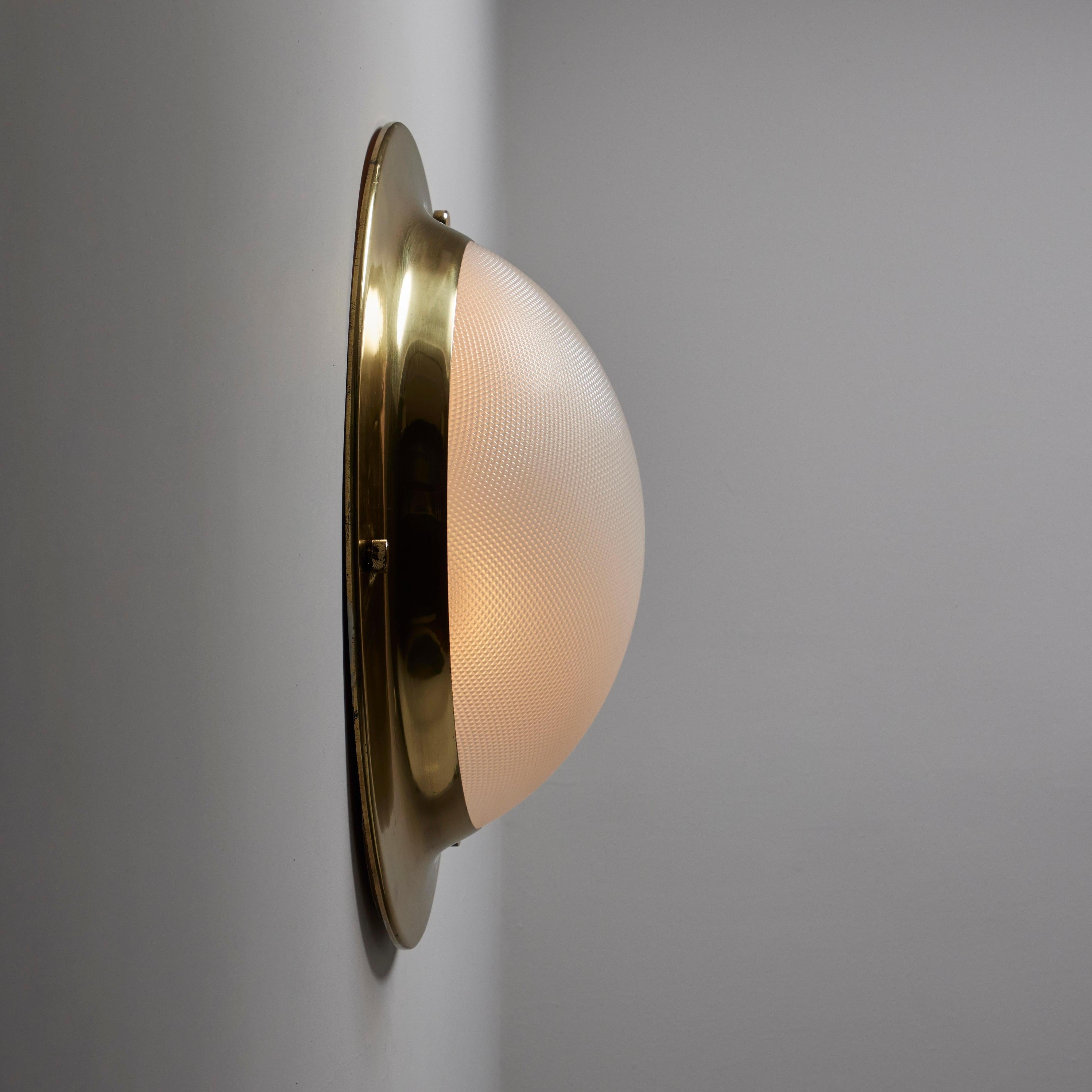 XL Model LSP6 'Tommy' Wall Sconce by Luigi Caccia Dominioni for Azucena In Good Condition For Sale In Los Angeles, CA