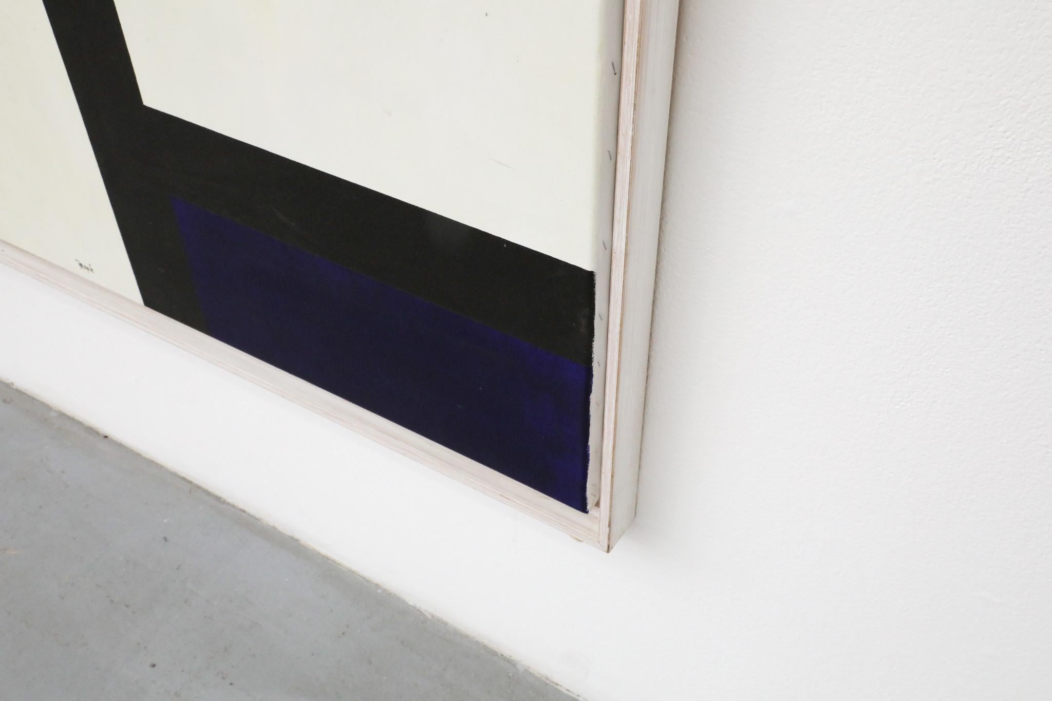 XL Mondrian Inspired Abstract Painting, 'Olympus's Roep', 2002 For Sale 3