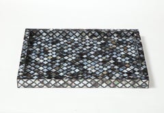 Bandeja Xl Abalón Morisco, Resina Negra