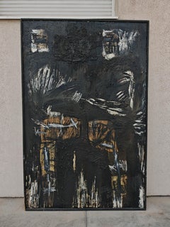 XL Multimedia Canvas "Interventions" by Vera Đenge, Yugoslavia 1992