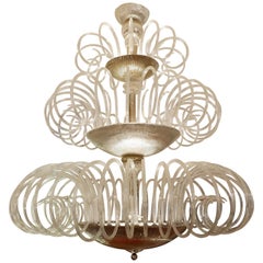 Extra Large Murano Chandelier from the 1960s