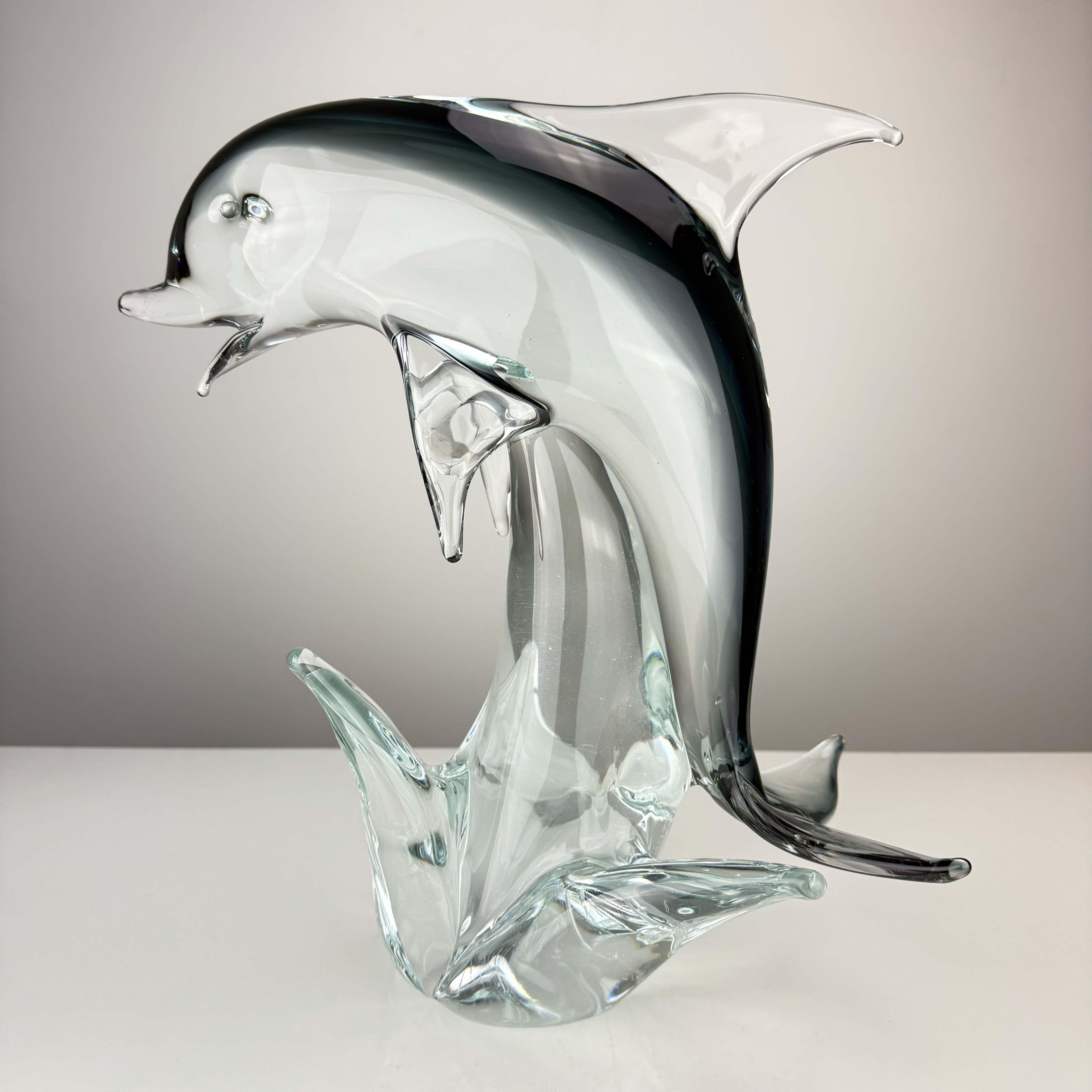 Murano Dolphin - 66 For Sale on 1stDibs | murano glass dolphin