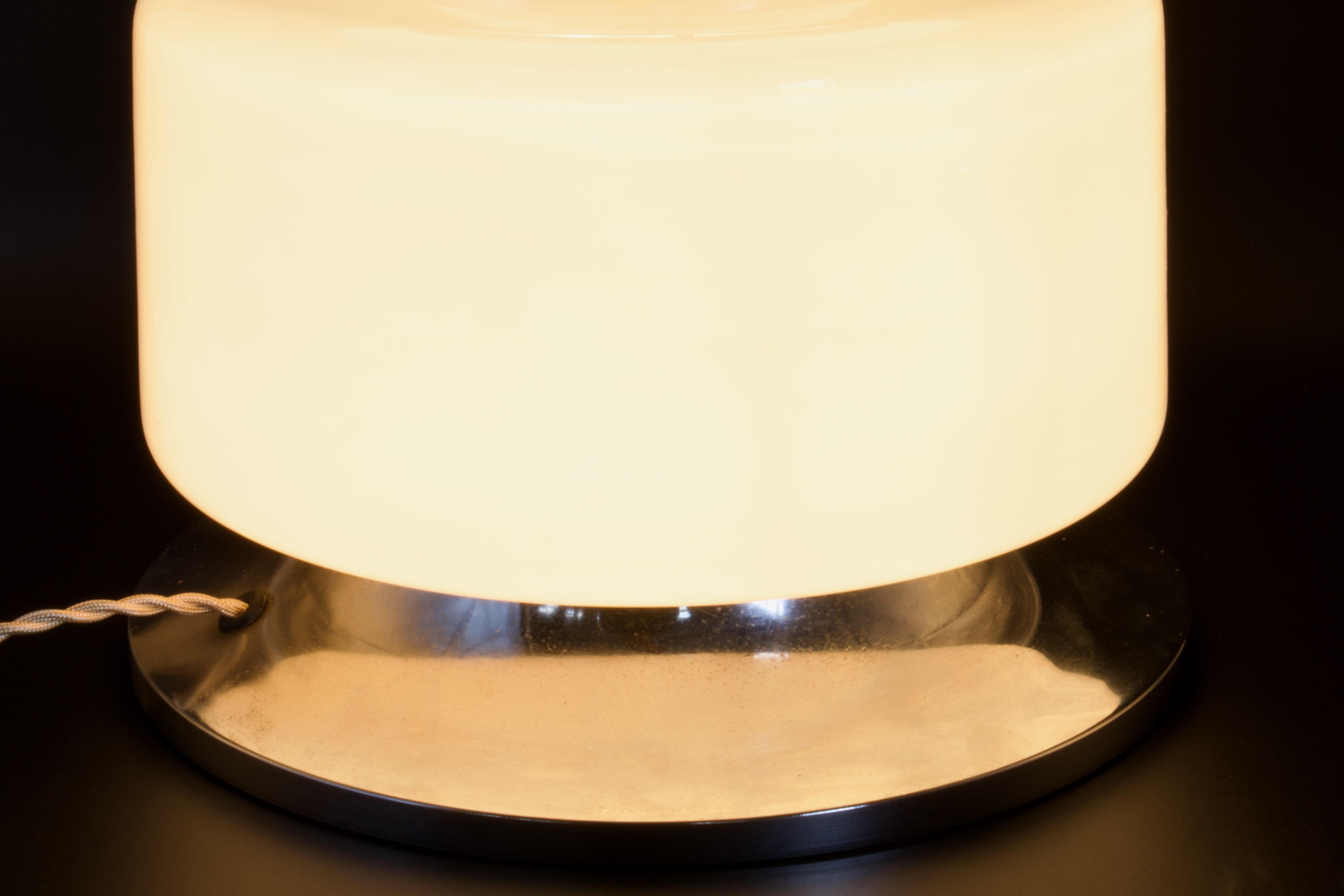 XL Murano Glass UFO Floor Lamp, Carlo Nason Mazzega Italy 1970s For Sale 3