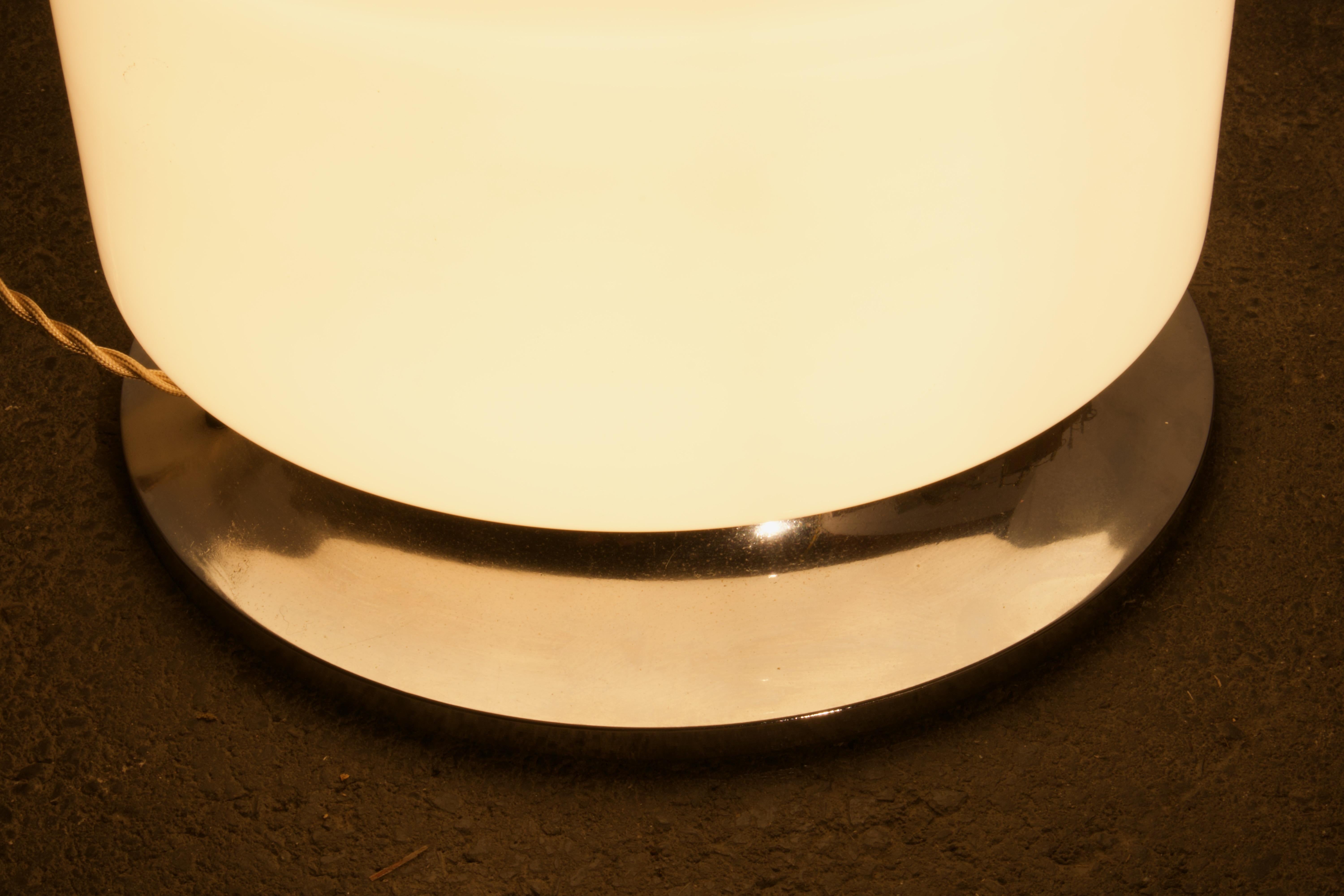 Late 20th Century XL Murano Glass UFO Floor Lamp, Carlo Nason Mazzega Italy 1970s For Sale