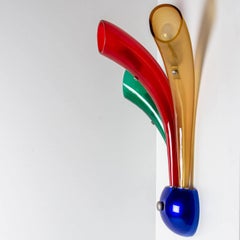 XL Murano Glass Wall Fixture, Italy, 1980