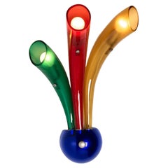 XL Murano Glass Wall Fixture, Italy, 1980