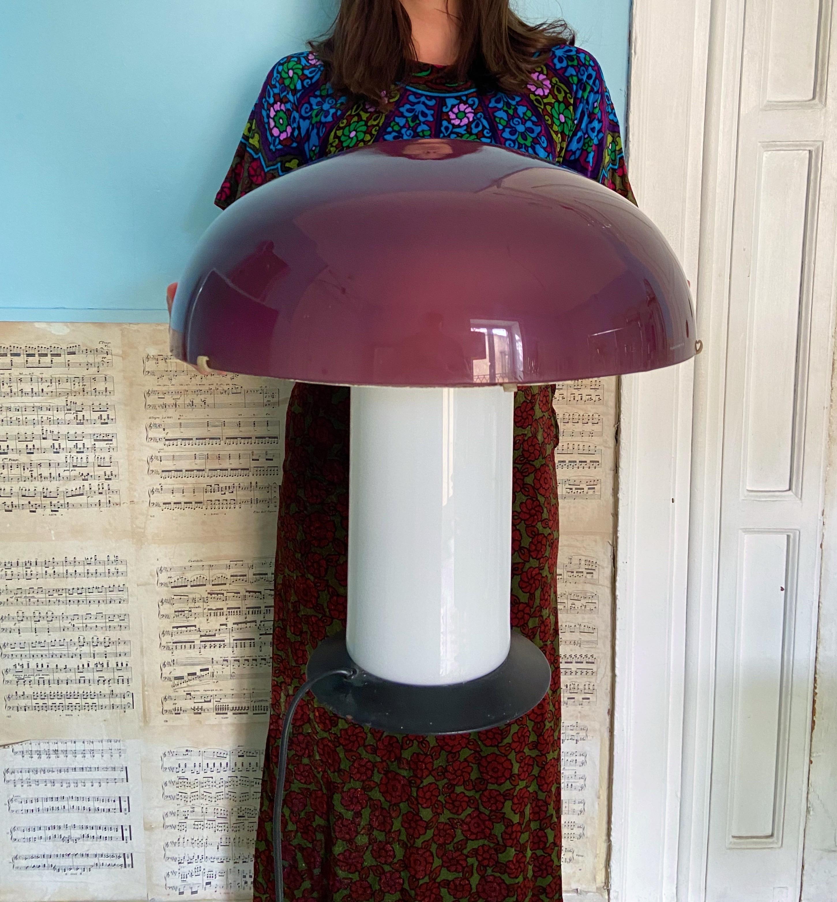 Xl Murano Mushroom Table Lamp Designed by Federico De Majo 2