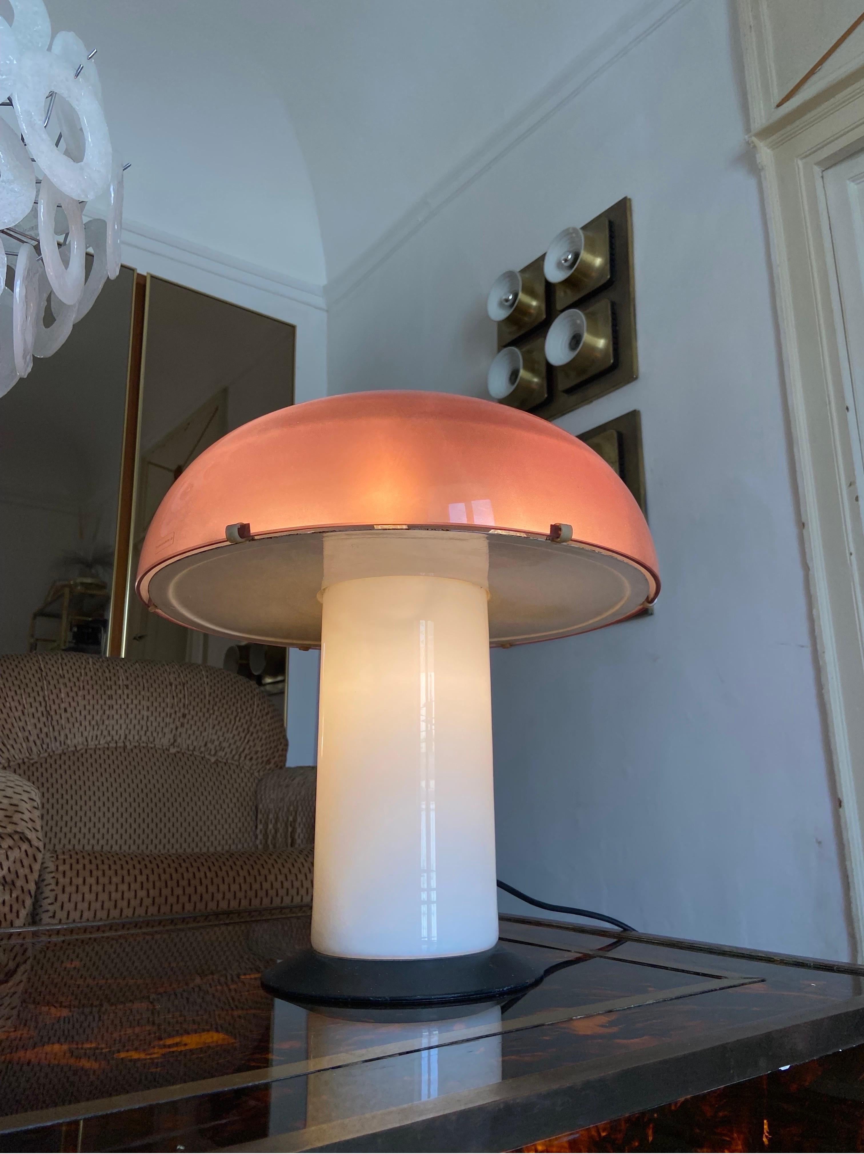 Xl Murano Mushroom Table Lamp Designed by Federico De Majo 4