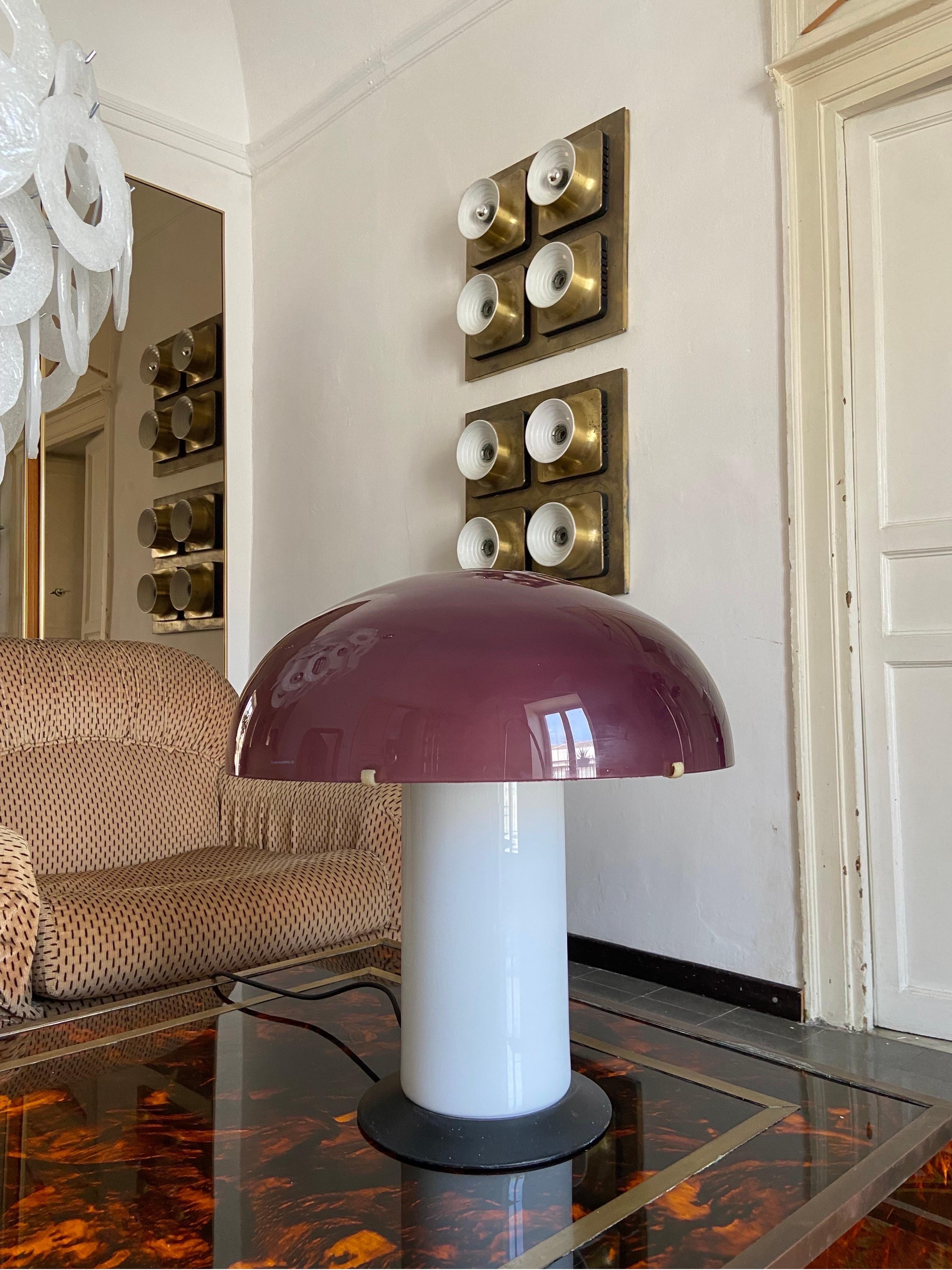 Xl Murano Mushroom Table Lamp Designed by Federico De Majo 5