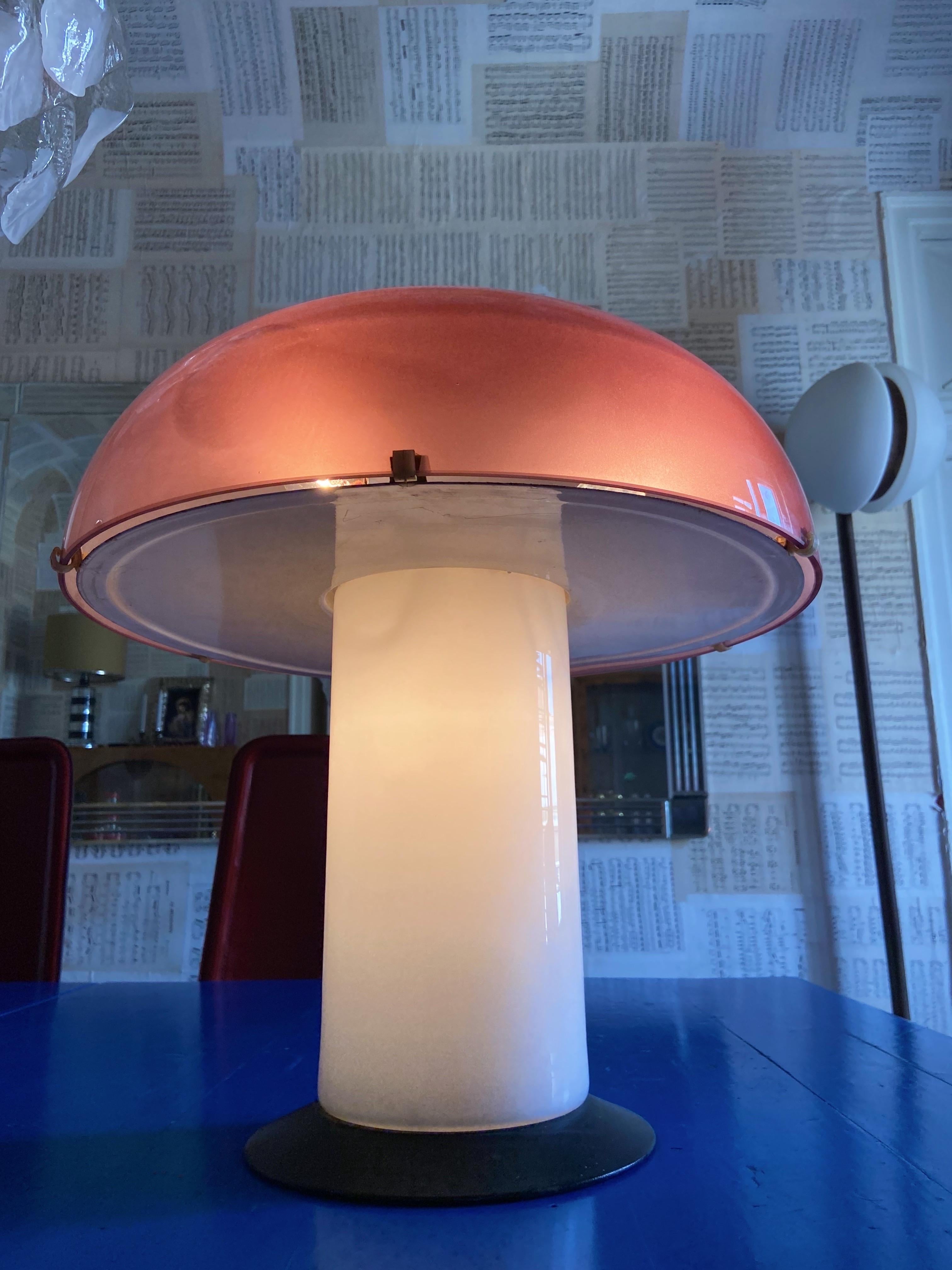 Xl Murano Mushroom Table Lamp Designed by Federico De Majo 6