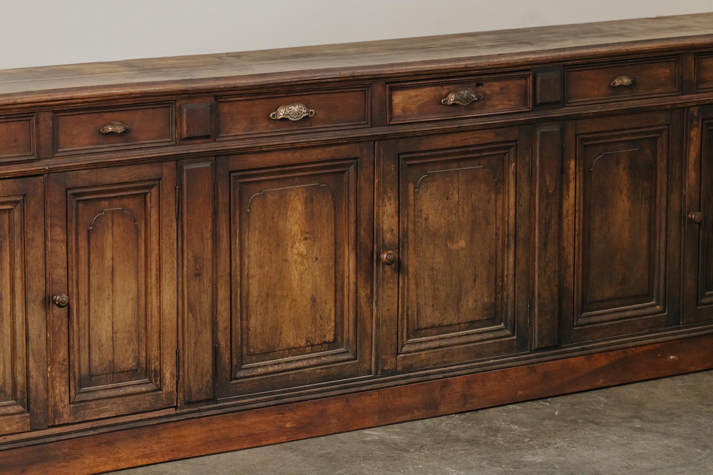 XL Oak Sideboard From France, Circa 1880 1