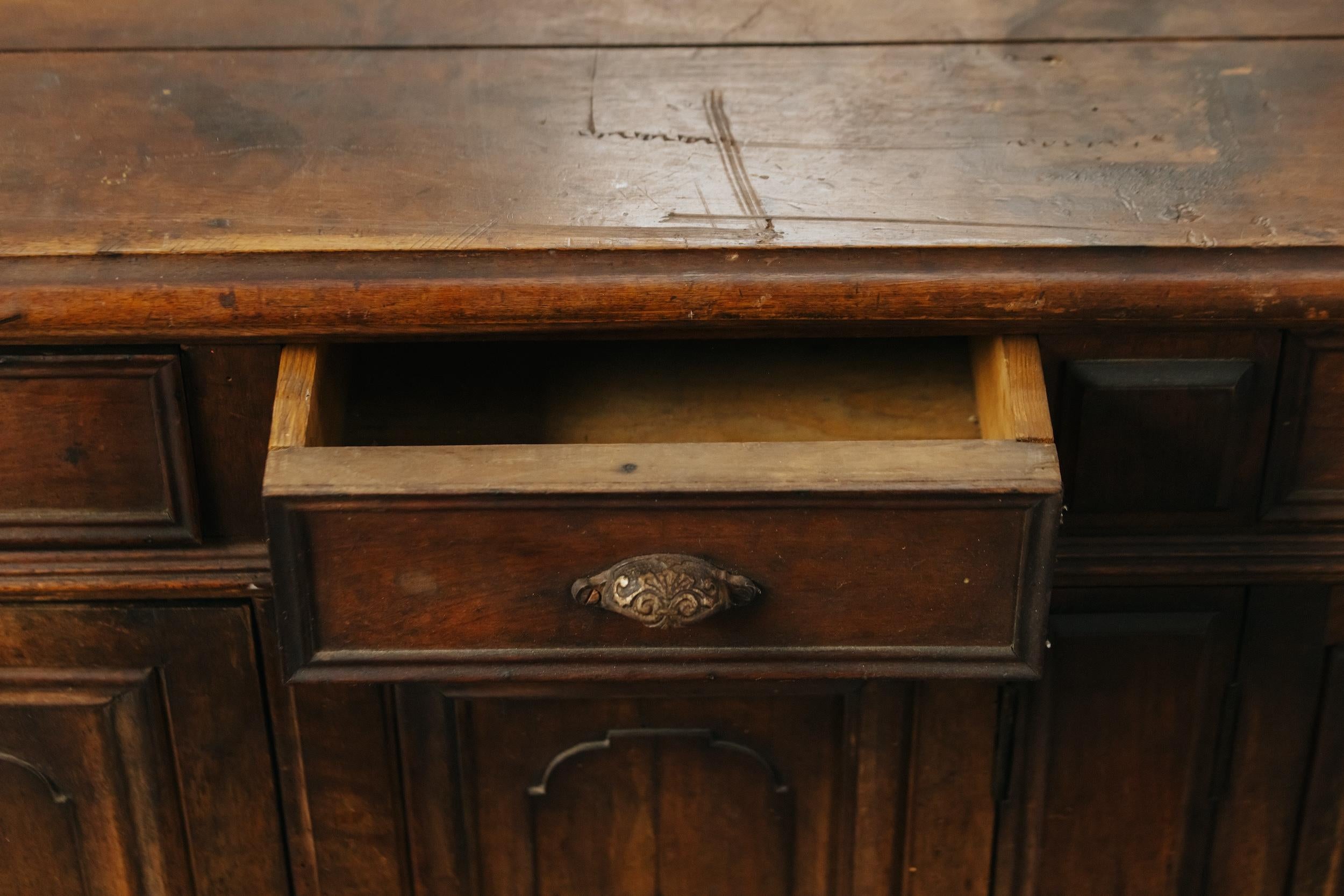XL Oak Sideboard From France, Circa 1880 2