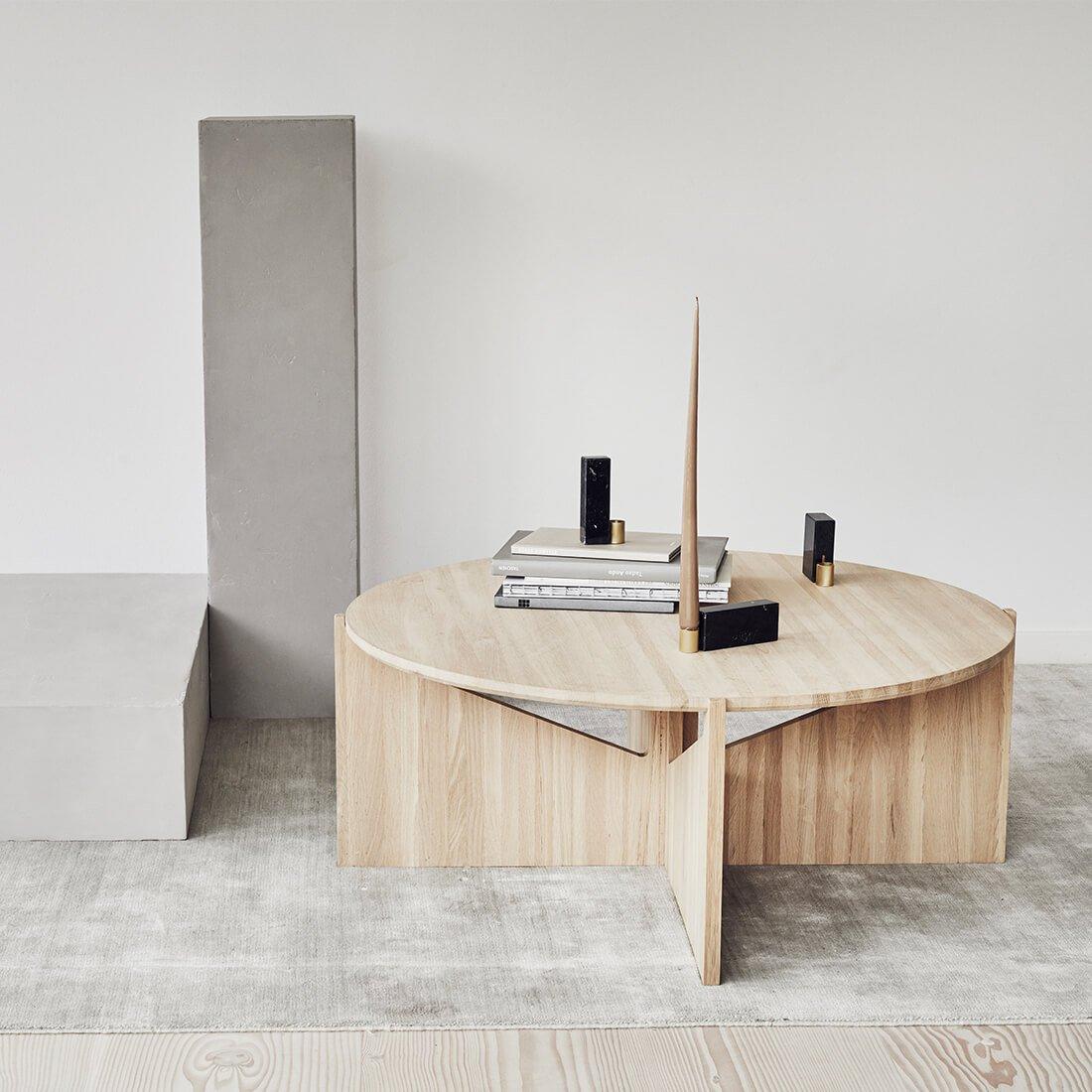 Danish XL Oak Table by Kristina Dam Studio For Sale