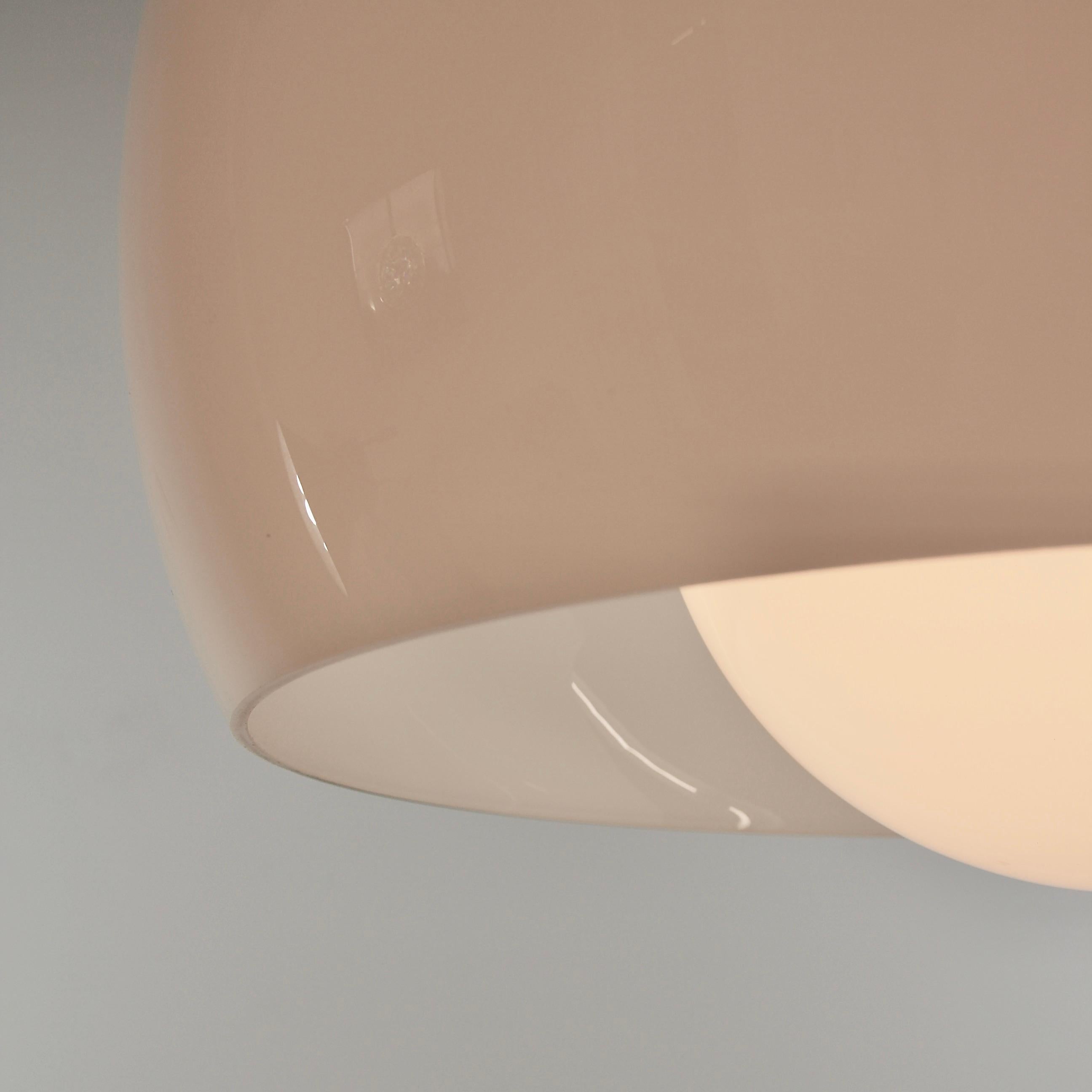 Modern Xl Omega Hanging Lamp by Vico Magistretti, 1962