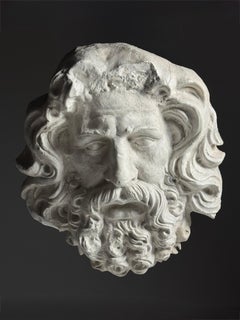 XL oversized Zeus head (plaster)
