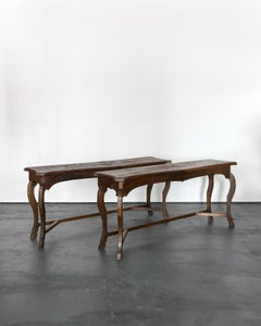XL Pair Of 19th C. Navarran Console Tables