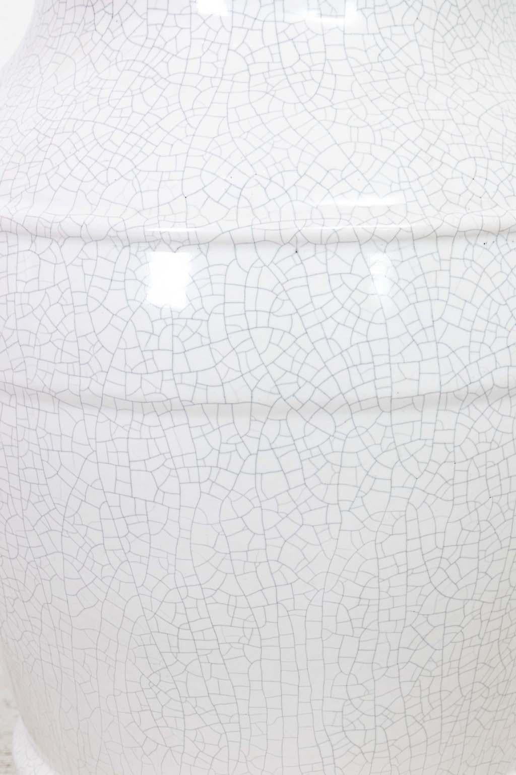 Lámpara de mesa XL Paul Hansen Crackle Glazed Latón en venta