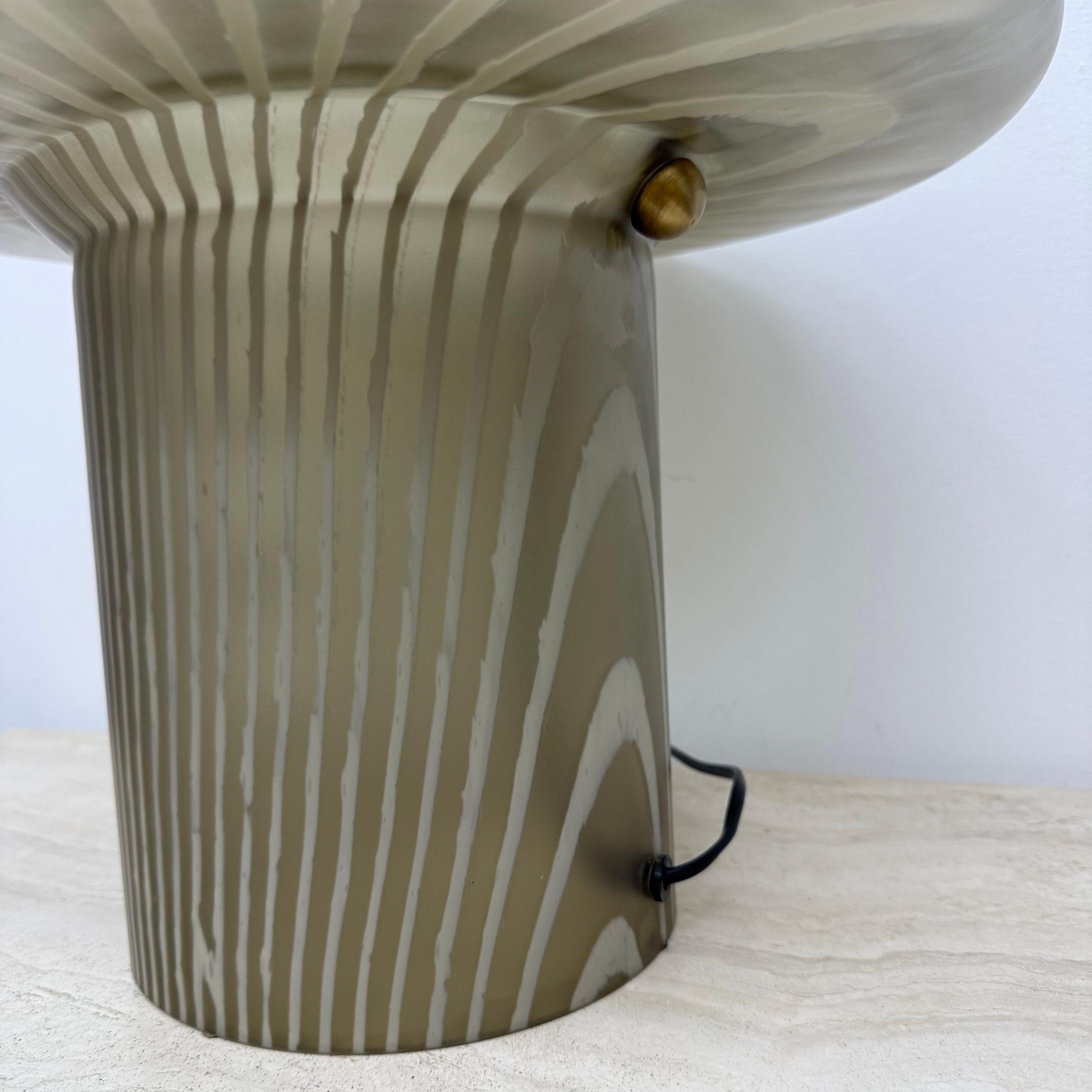 Lampada da tavolo Xl Peil & Putzer Mushroom Zebra , anni '70 in vendita 11