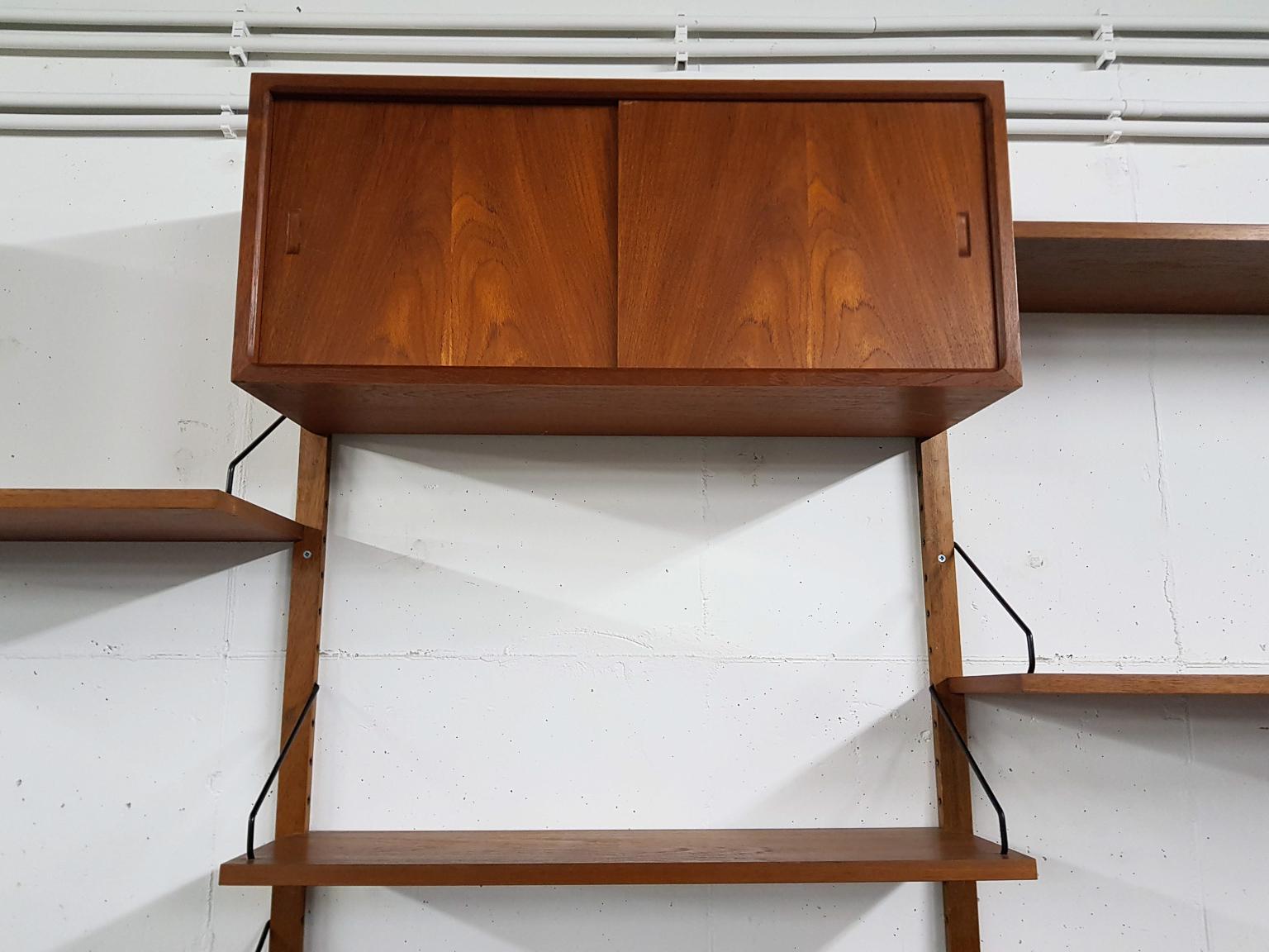 Mid-20th Century Extra Large Poul Cadovius for Royal System Wall System or Shelving Unit, Danish