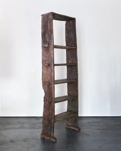 XL Primitive 18th C. Navarran Mountain Shelves Wabi Wabi