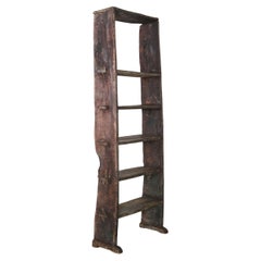 XL Primitive 18th C. Navarran Mountain Shelves Wabi Wabi