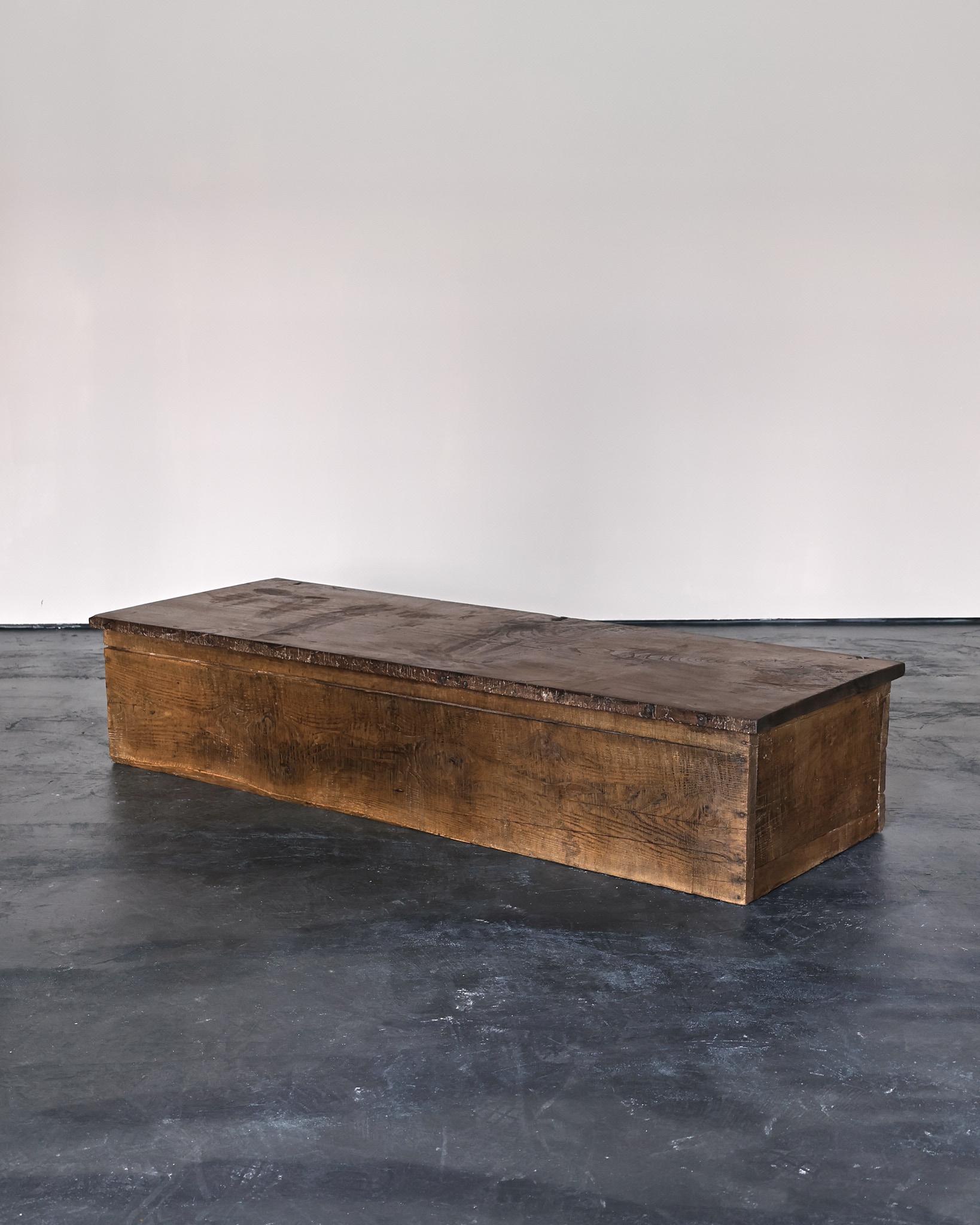 18th Century and Earlier XL Primitive 18th C. Portuguese Coffee Table