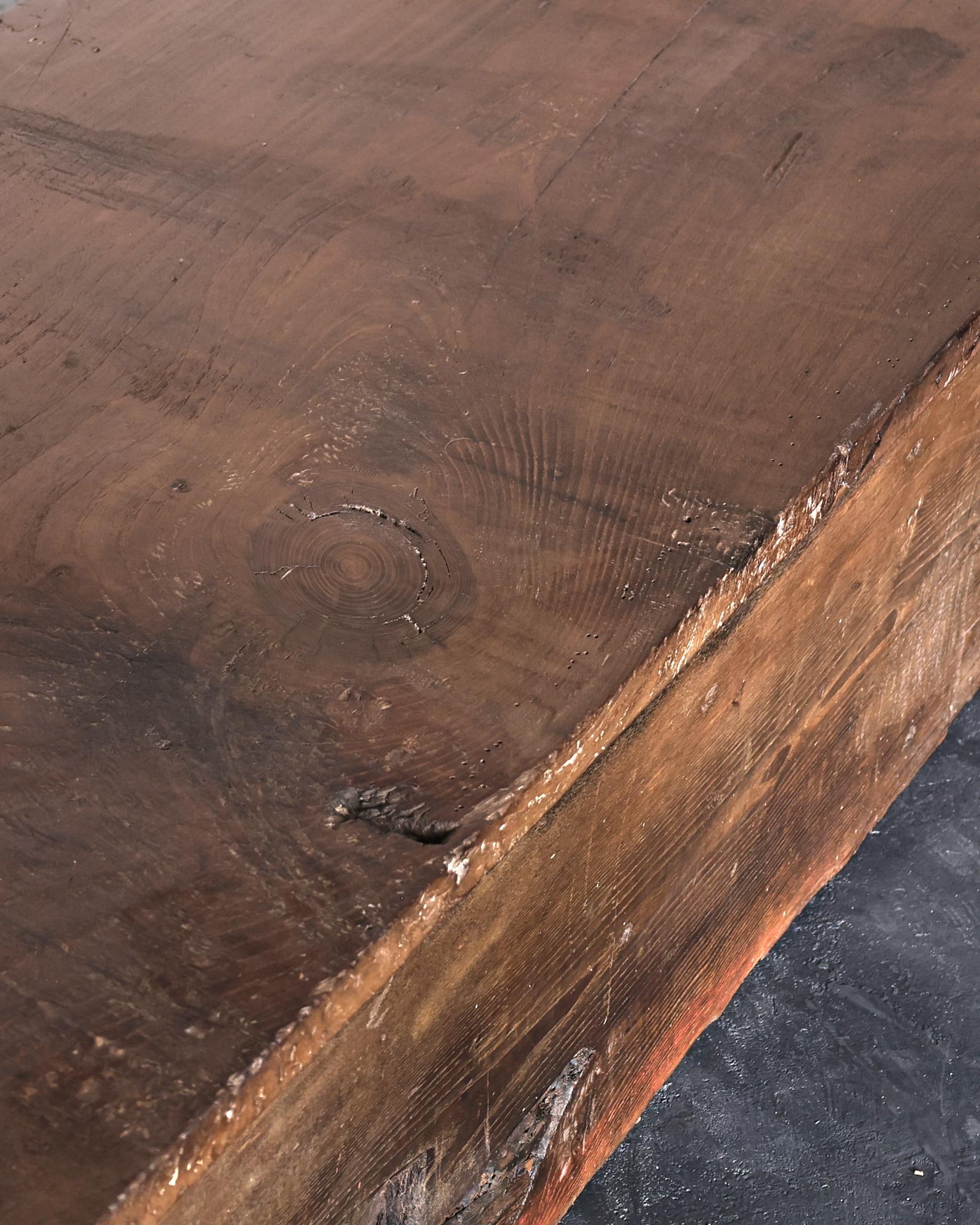 XL Primitive 18th C. Portuguese Coffee Table 1