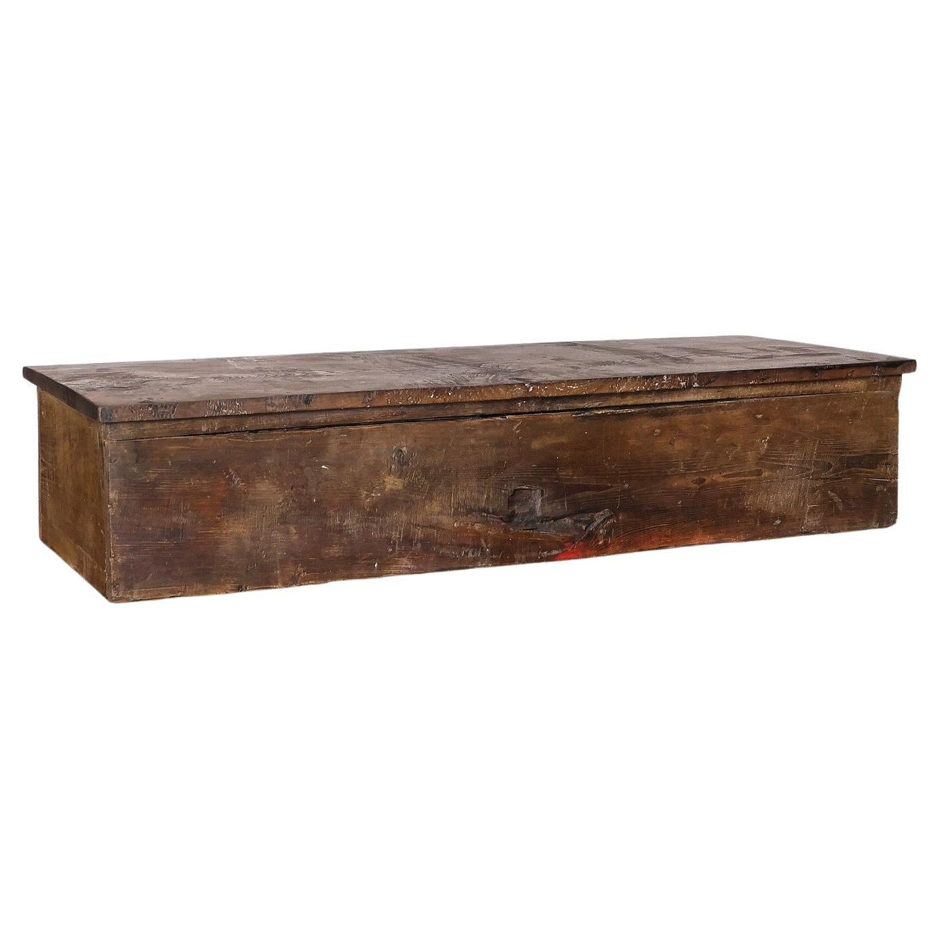 XL Primitive 18th C. Portuguese Coffee Table