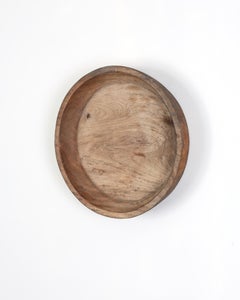 XL Primitive Carved Cedar Japanese Bowl (1)