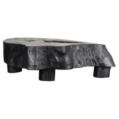 XL Primitive Charred Cedar Japanese Coffee Table