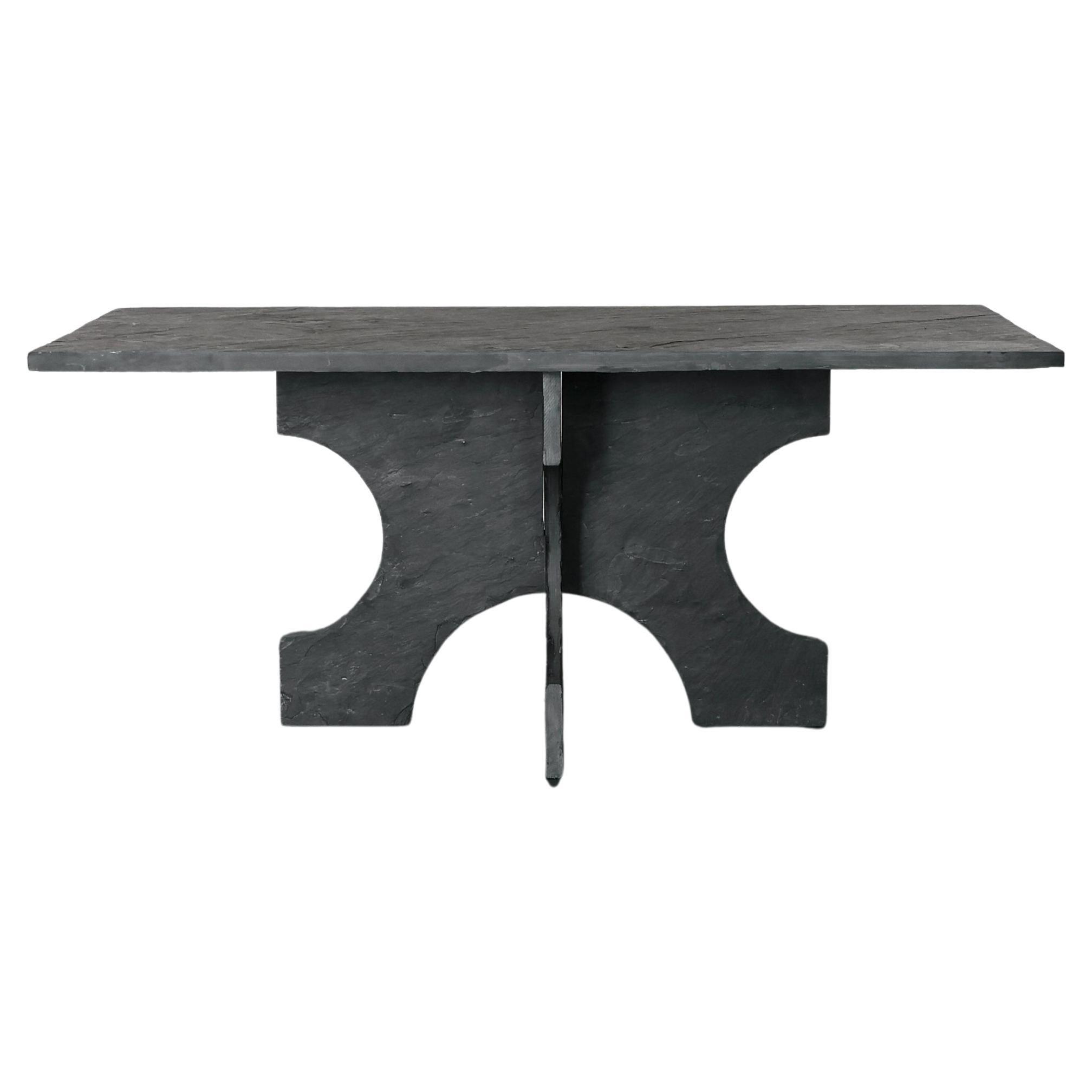 XL Primitive French Riven Slate Table