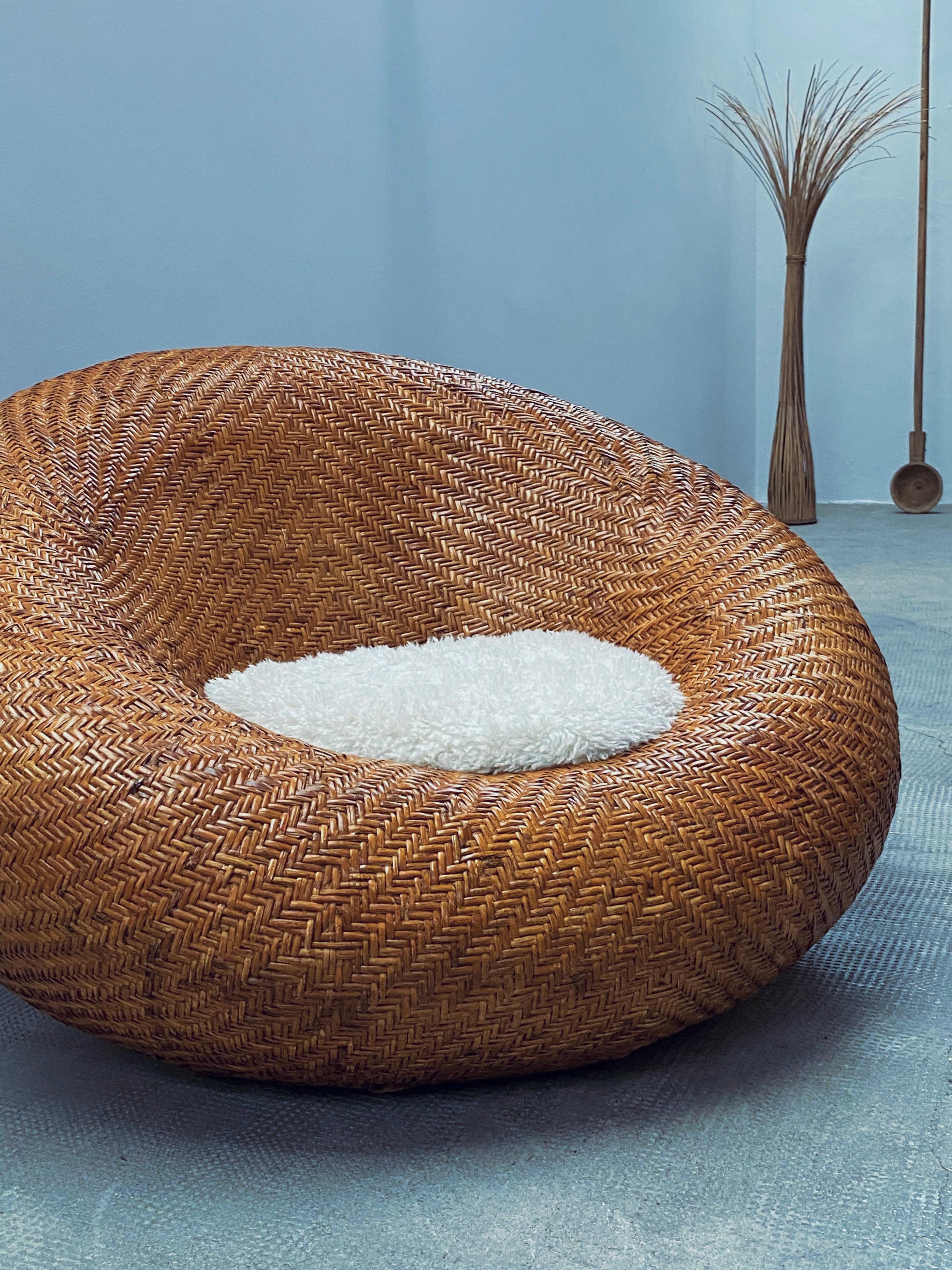 Tissé à la main XL Rattan Geflecht 