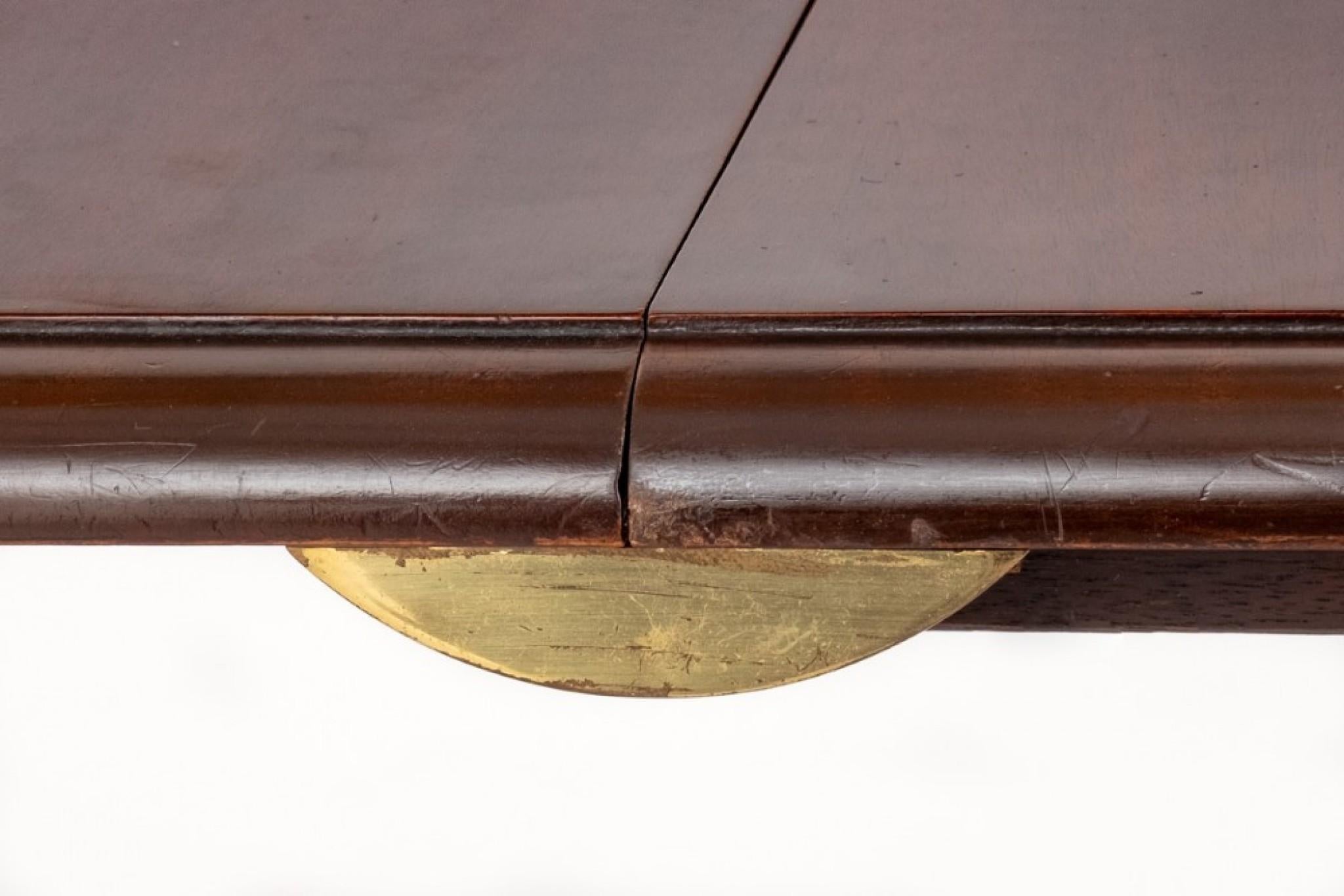 XL Regency Dining Table 18 Seater Extending Mahogany In Good Condition In Potters Bar, GB