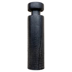 XL Revolved-Vase aus gebrannter Buche von Daniel Elkayam