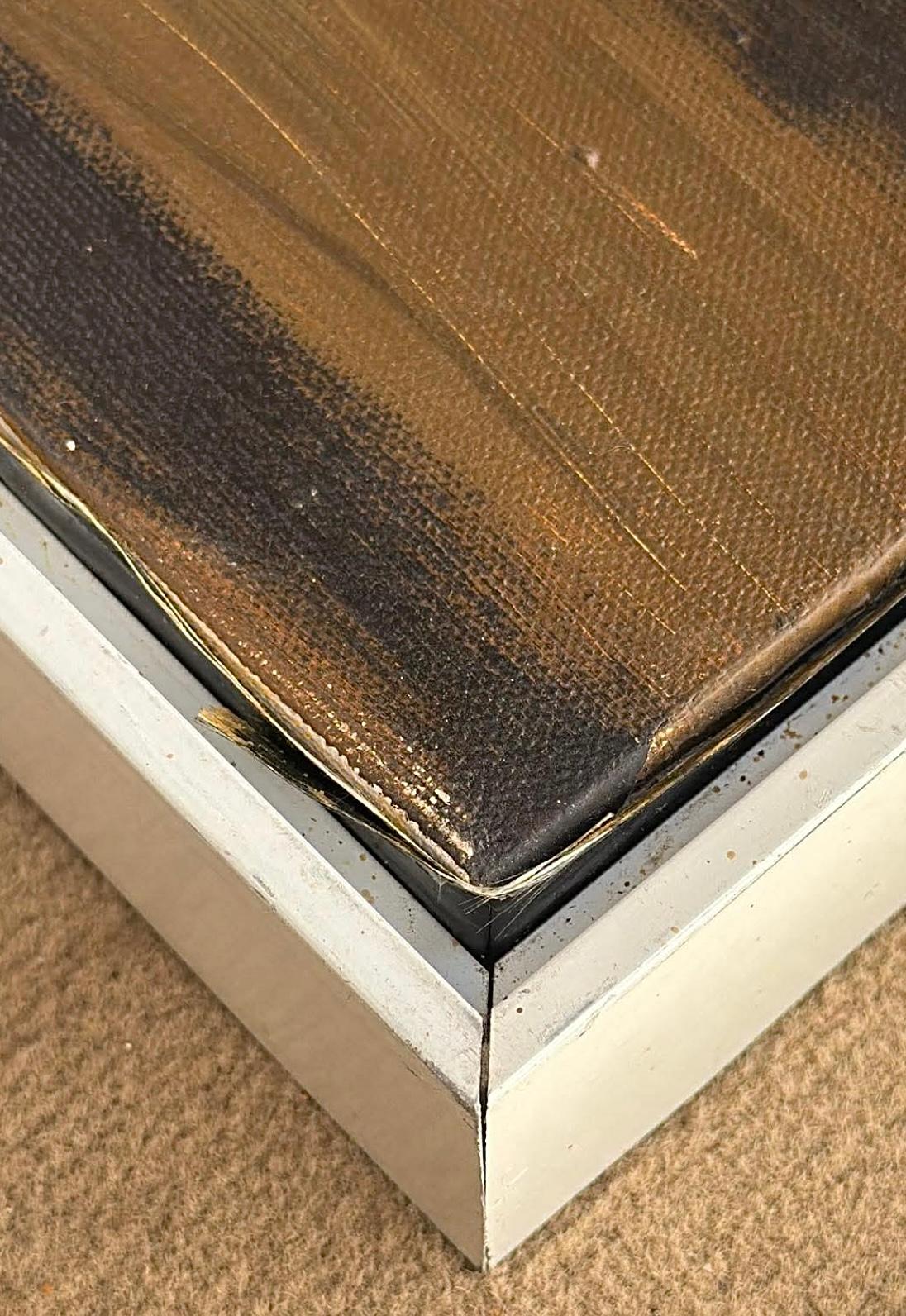 XL Robert McCaine style Mid Century Modern Shore Birds Nautical Painting Warren en vente 2