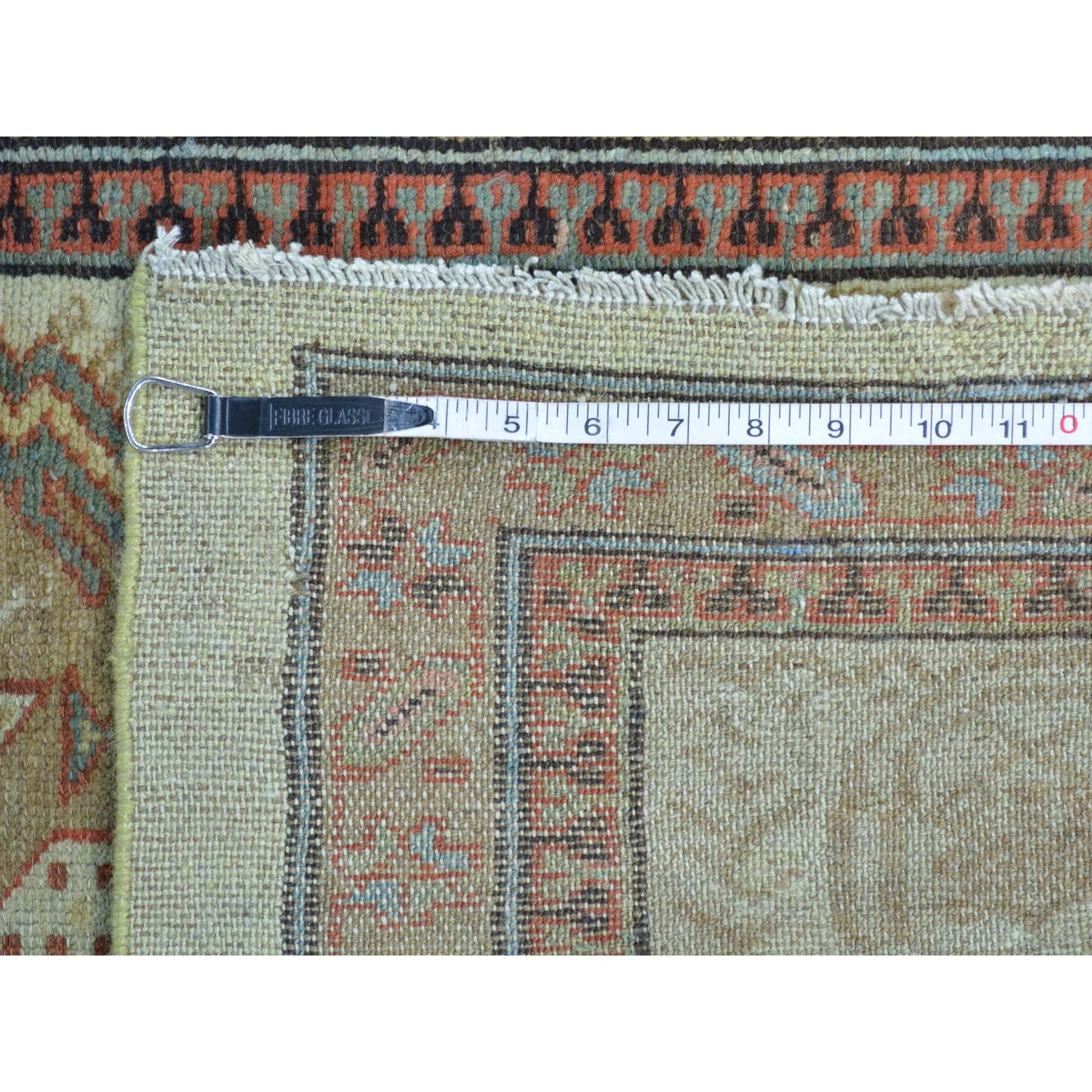 XL Runner Antique Persian Serab Mint Cond Pure Wool Rug, 3'1