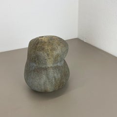 Objeto jarrón escultórico XL de Studio Pottery, Otto Meier, Worpswede, Alemania, Años 60