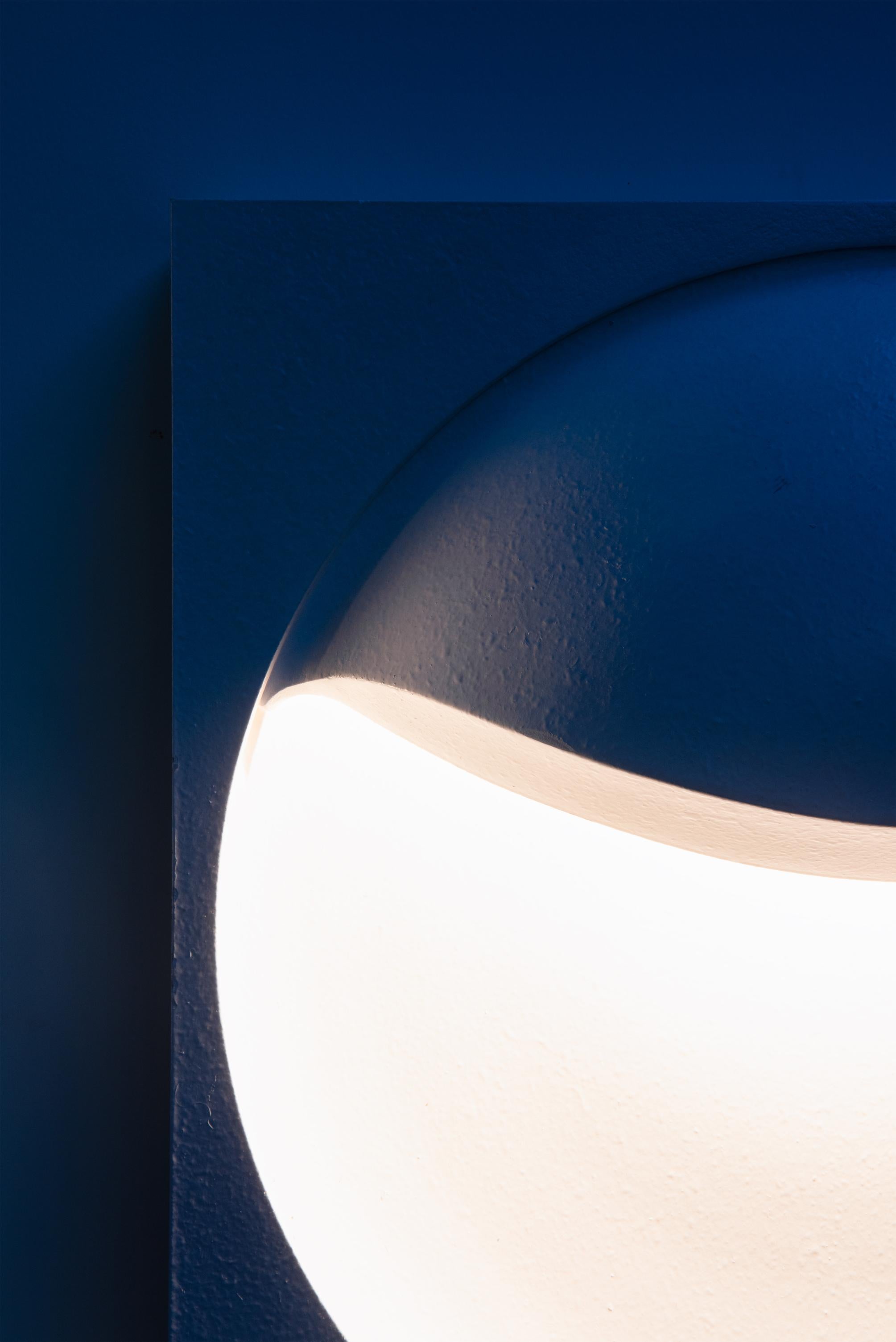 Lampes murales sculpturales XL - ère spatiale des années 60 Bon état - En vente à Antwerpen, BE