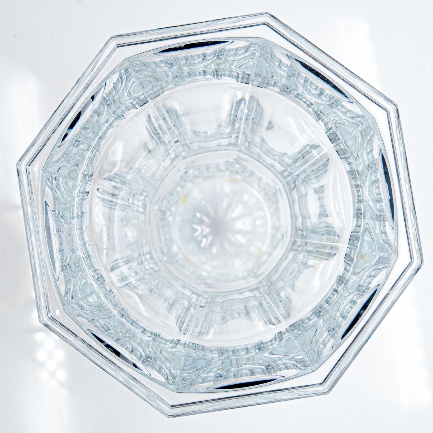 Set di grandi vasi Baccarat e Saint Louis, cristallo rosso intenso, Francia in vendita 7
