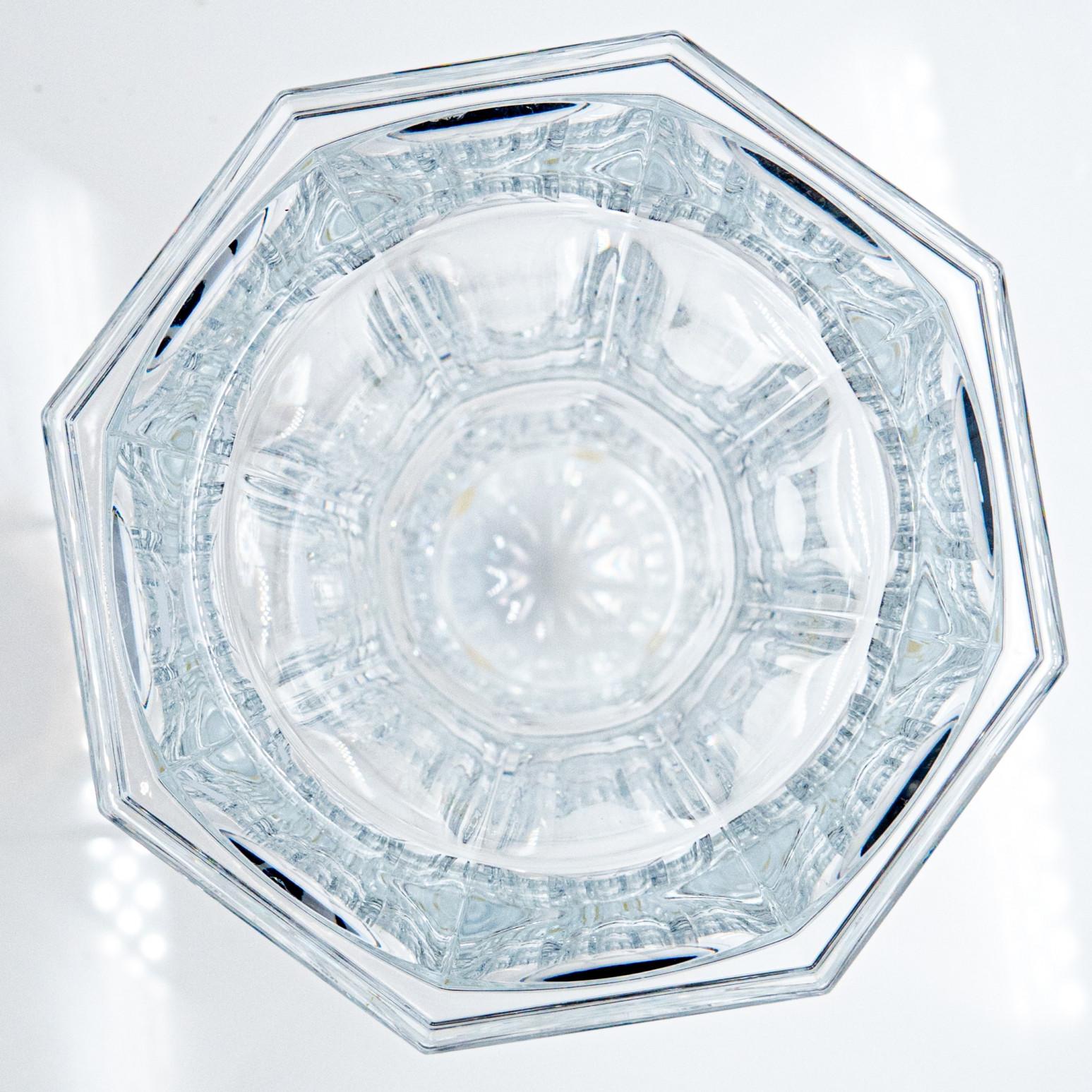 XL Set of Large Baccarat And Saint Louis Vases, Deep Red Crystal, France For Sale 8