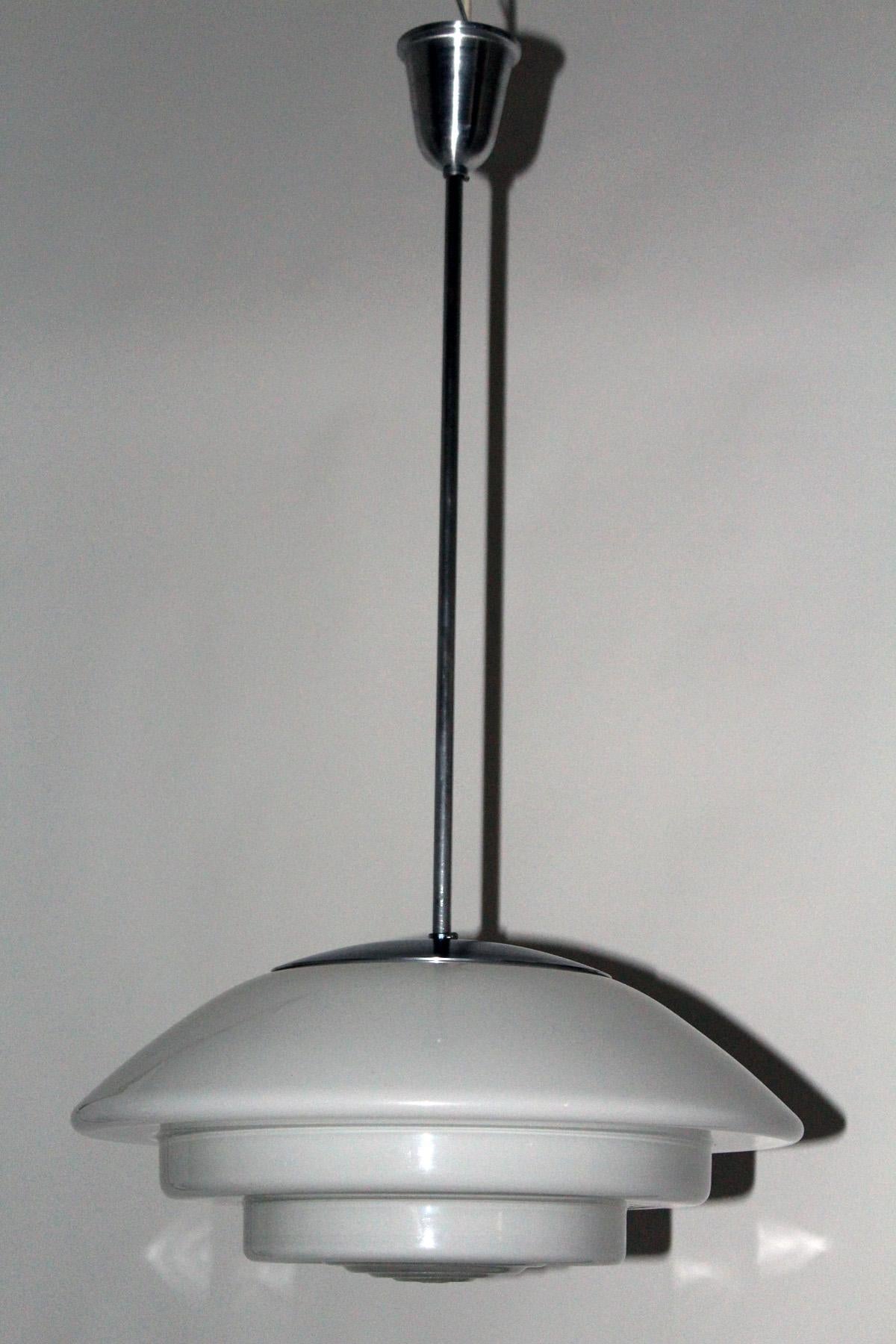 Extra Large Sistrah Hanging Light by Otto Müller For Sale 1