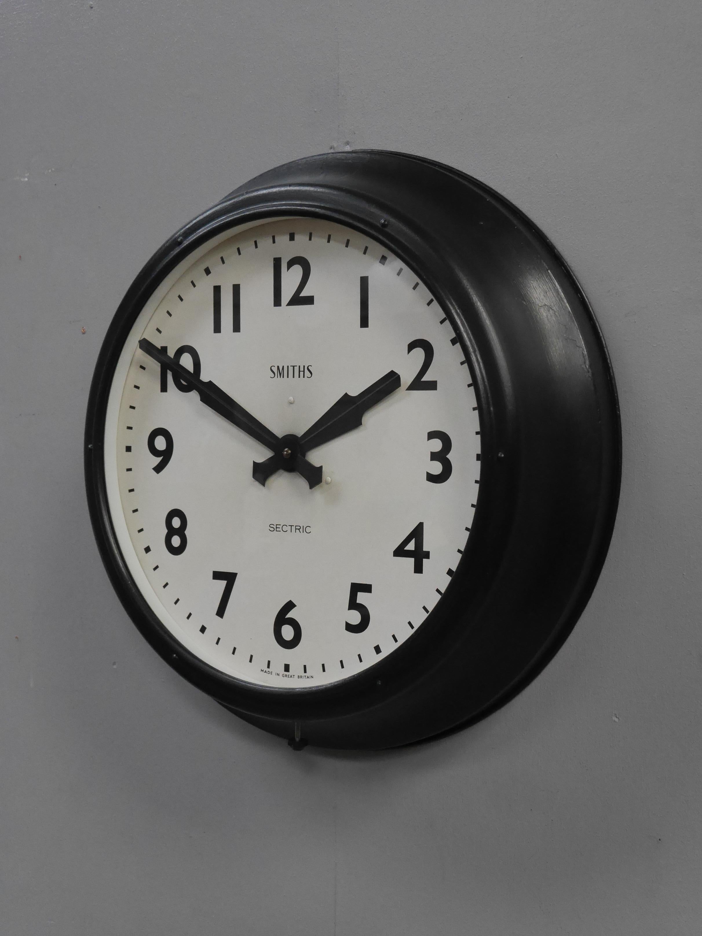 British XL Smiths Factory Clock, C1940